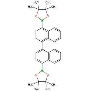 1194652-29-3 | 4,4'-Bis(4,4,5,5-tetramethyl-1,3,2-dioxaborolan-2-yl)-1,1'-binaphthalene - Hoffman Fine Chemicals