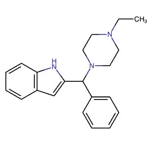 1196834-78-2 | 2-((4-Ethylpiperazin-1-yl)(phenyl)methyl)-1H-indole - Hoffman Fine Chemicals