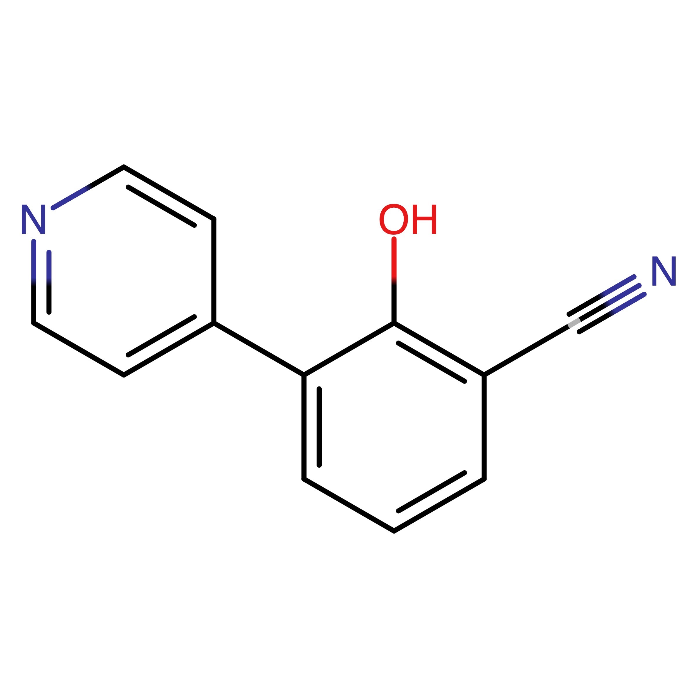 CAS RN 1202677-57-3 | 2_Hydroxy_3_pyridin_4_yl_benzonitrile