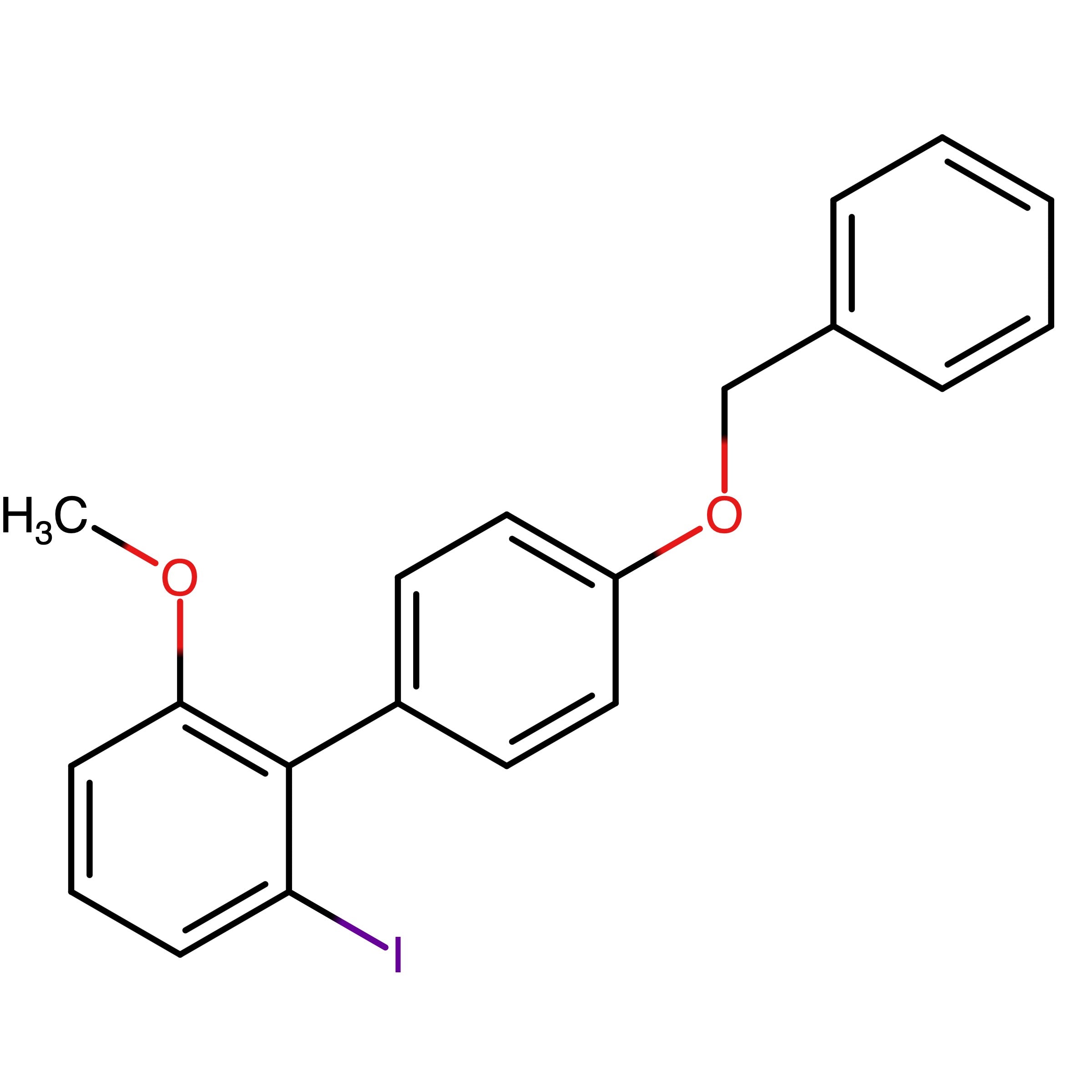 CAS RN 1202677-91-5 | 4'_(Benzyloxy)_2_iodo_6_methoxybiphenyl