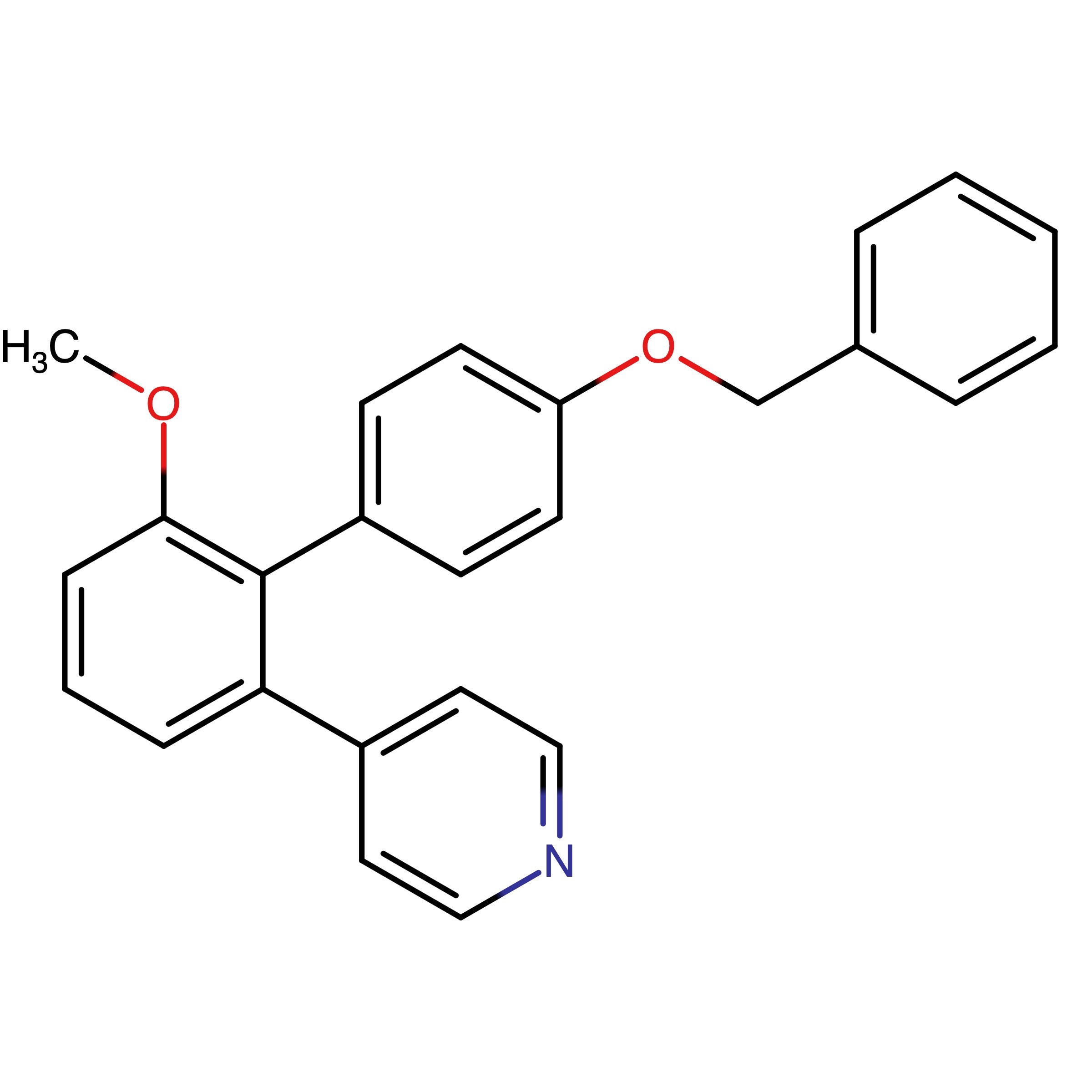 CAS RN 1202677-92-6 | 4_(4'_(Benzyloxy)_6_methoxybiphenyl_2_yl)pyridine
