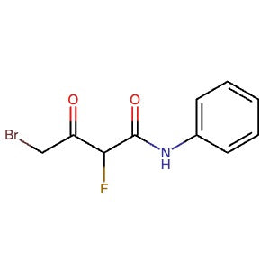 1205-74-9 | 4-Bromo-2-fluoro-3-oxo-N-phenylbutanamide - Hoffman Fine Chemicals