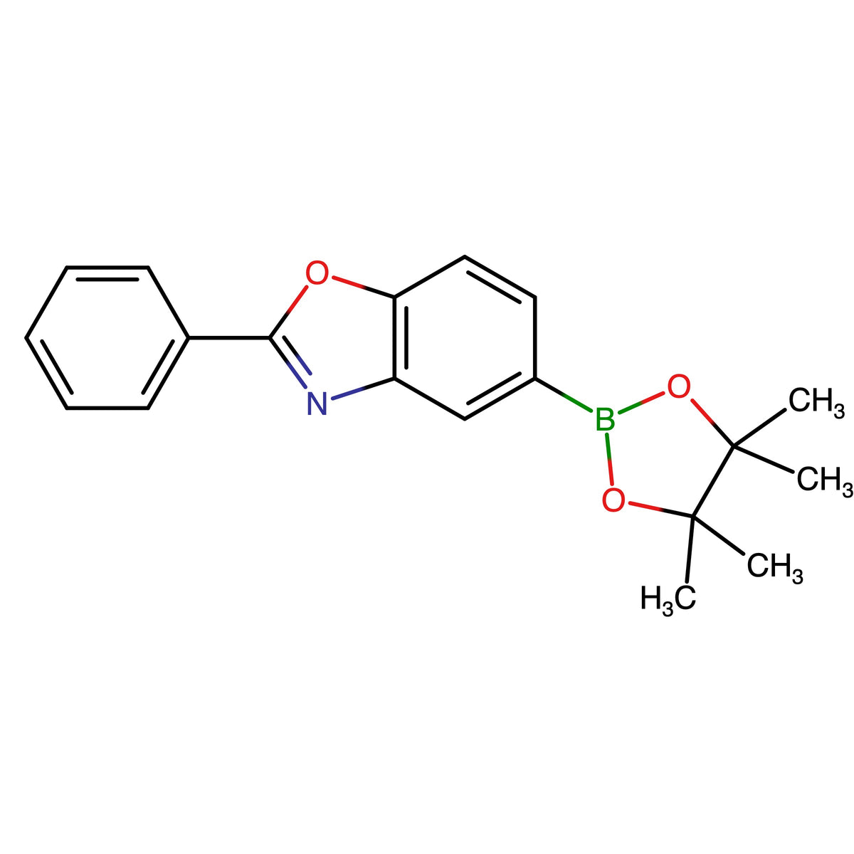 CAS RN 1205683-26-6 | 2-Phenyl-5-(4,4,5,5-tetramethyl-1,3,2-dioxaborolan-2-yl)-1,3-benzoxazole | MFCD33022079