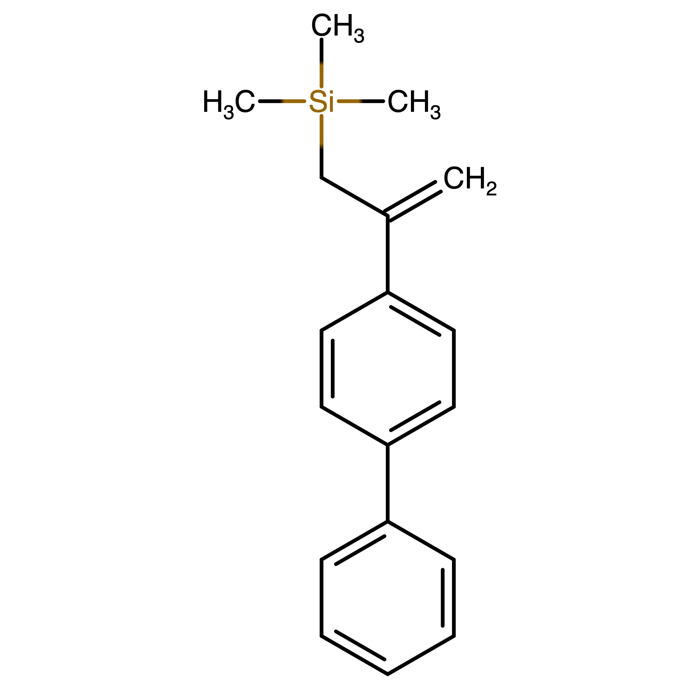 CAS RN 120825-02-7 | Trimethyl-[2-(4-phenylphenyl)prop-2-enyl]silane