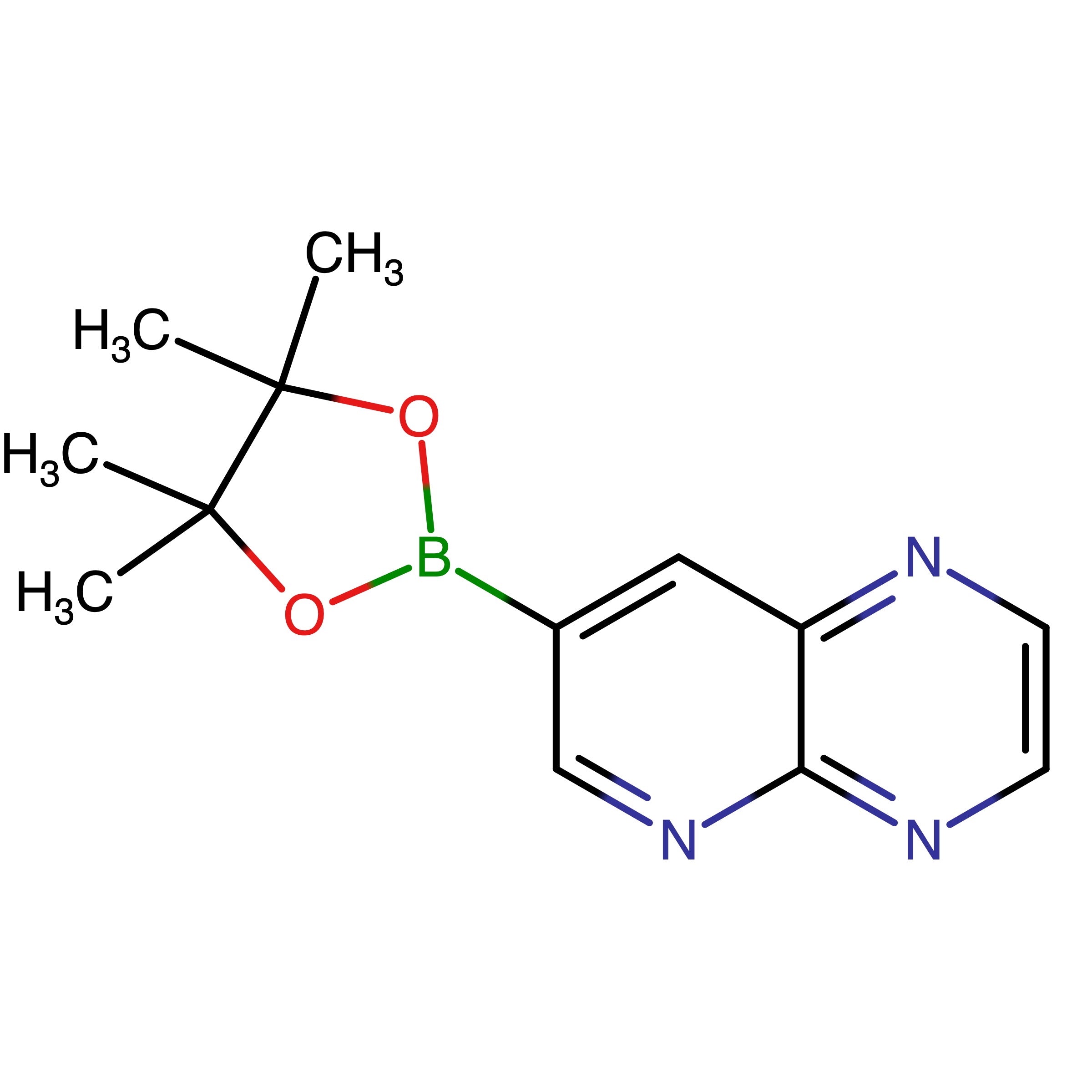 CAS RN 1210047-44-1 | 7-(4,4,5,5-Tetramethyl-[1,3,2]dioxaborolan-2-yl)pyrido[2,3-b]pyrazine | MFCD11867870