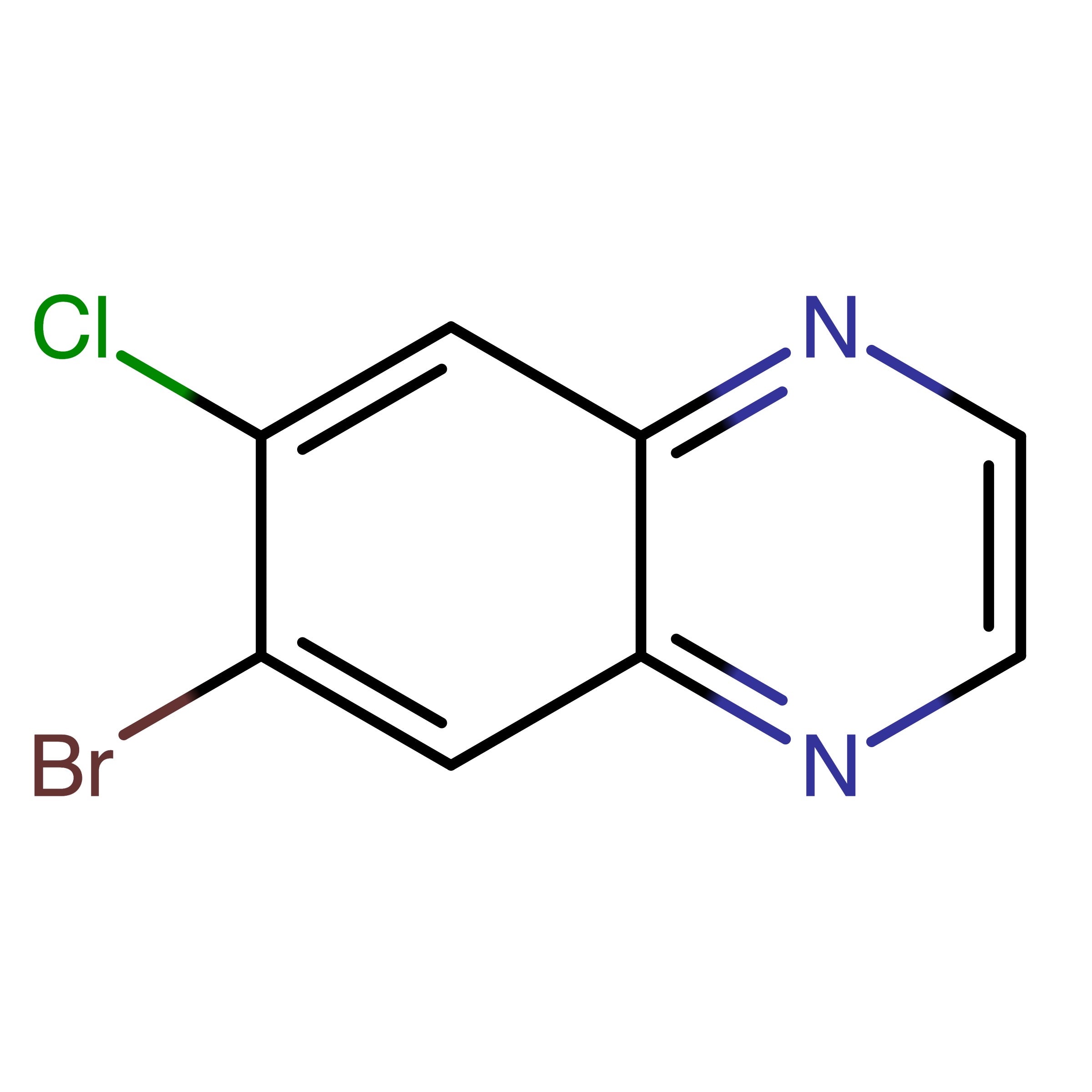 CAS RN 1210047-58-7 | 6-Bromo-7-chloroquinoxaline | MFCD16987755