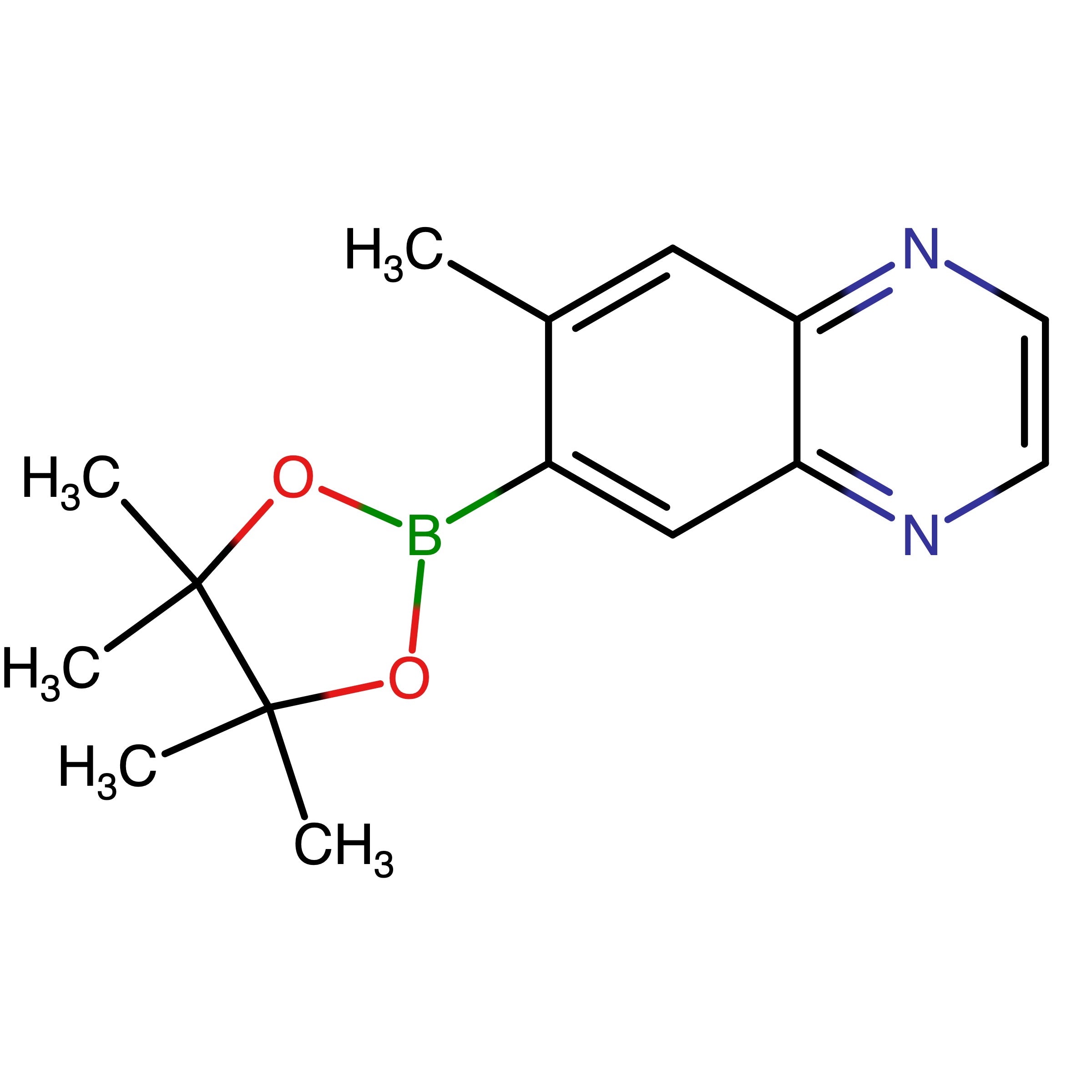 CAS RN 1210047-61-2 | 6-Methyl-7-(4,4,5,5-tetramethyl-1,3,2-dioxaborolan-2-yl)quinoxaline | MFCD18383866