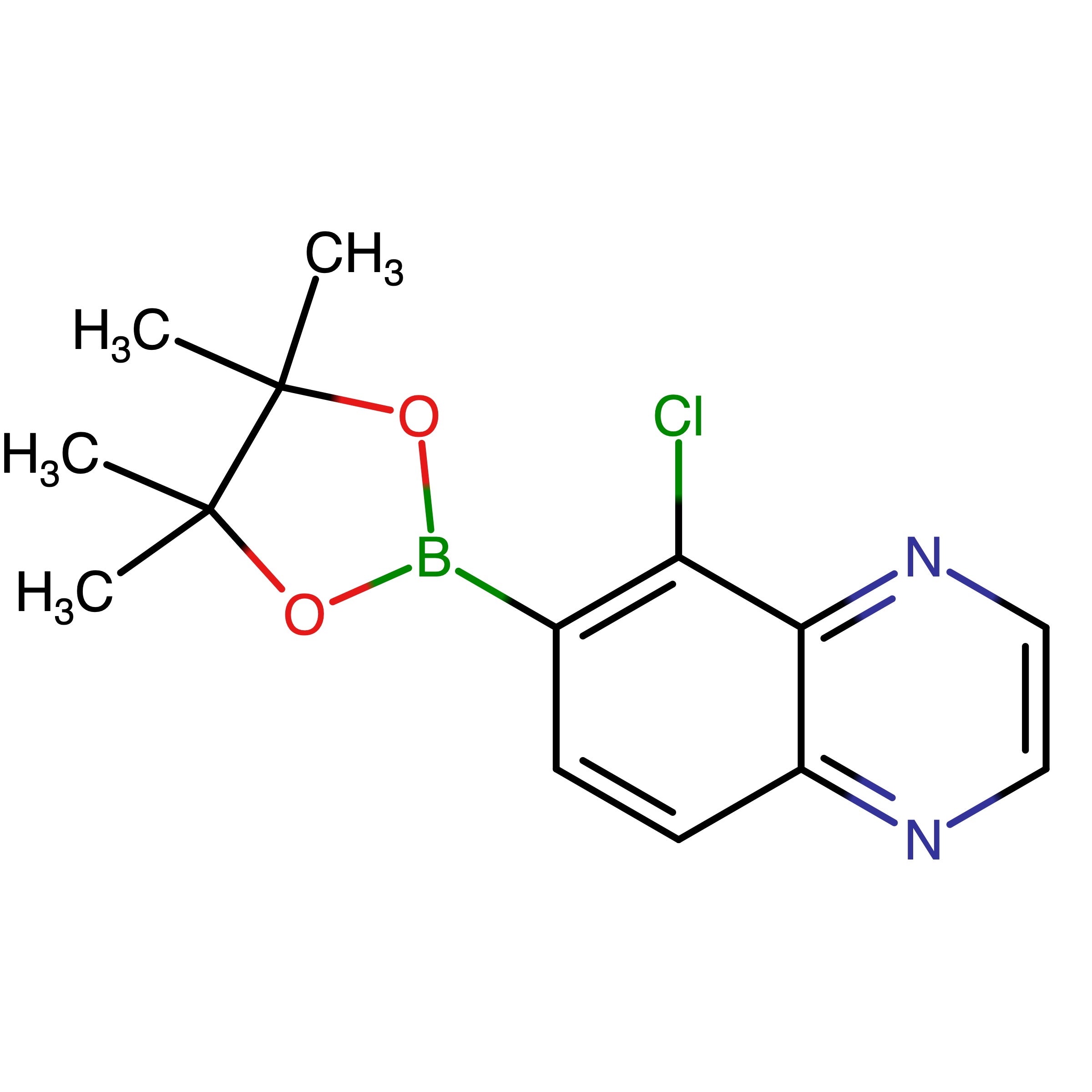 CAS RN 1210047-64-5 | 5-Chloro-6-(4,4,5,5-tetramethyl-1,3,2-dioxaborolan-2-yl)quinoxaline