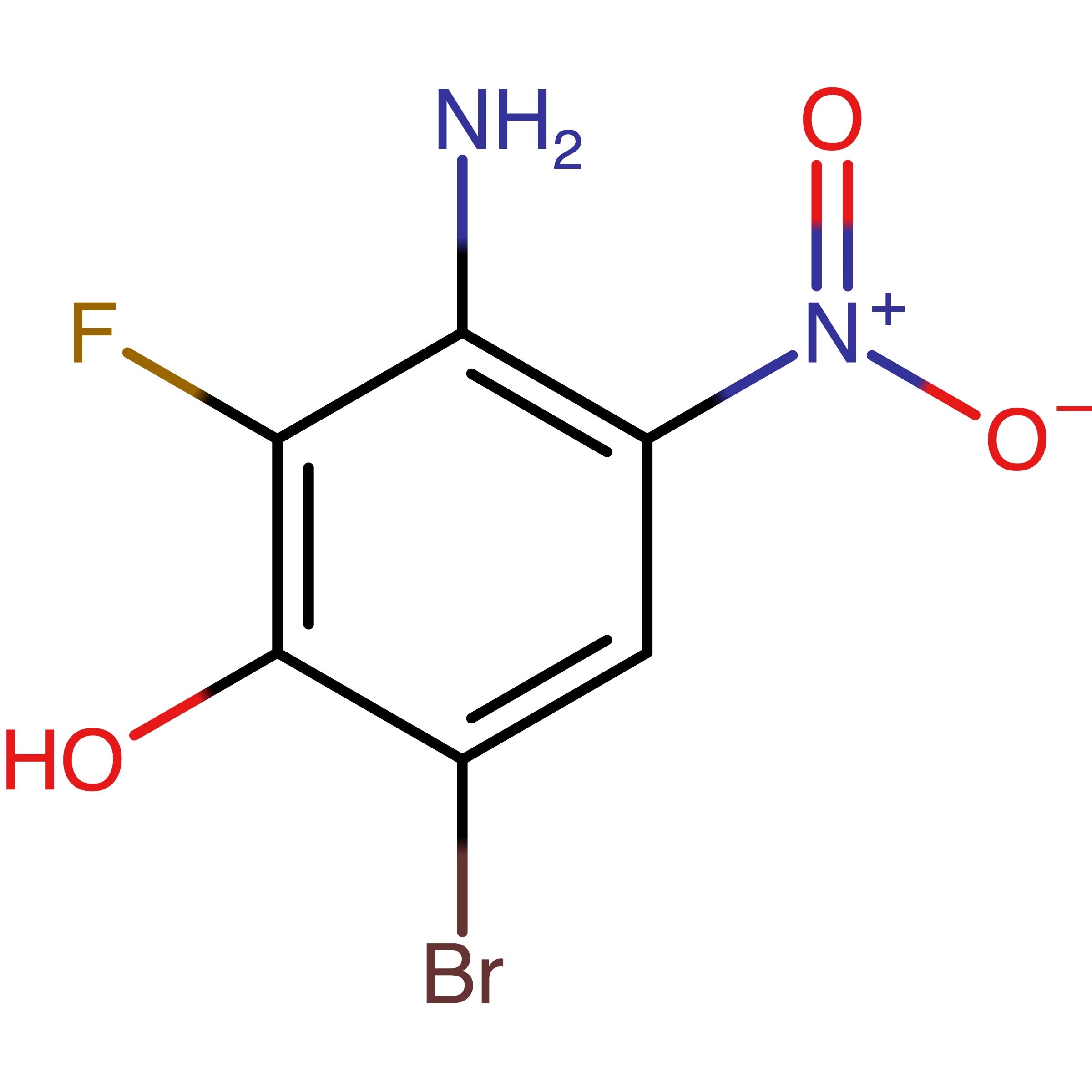 CAS RN 1210047-88-3 | 3-Amino-6-bromo-2-fluoro-4-nitrophenol