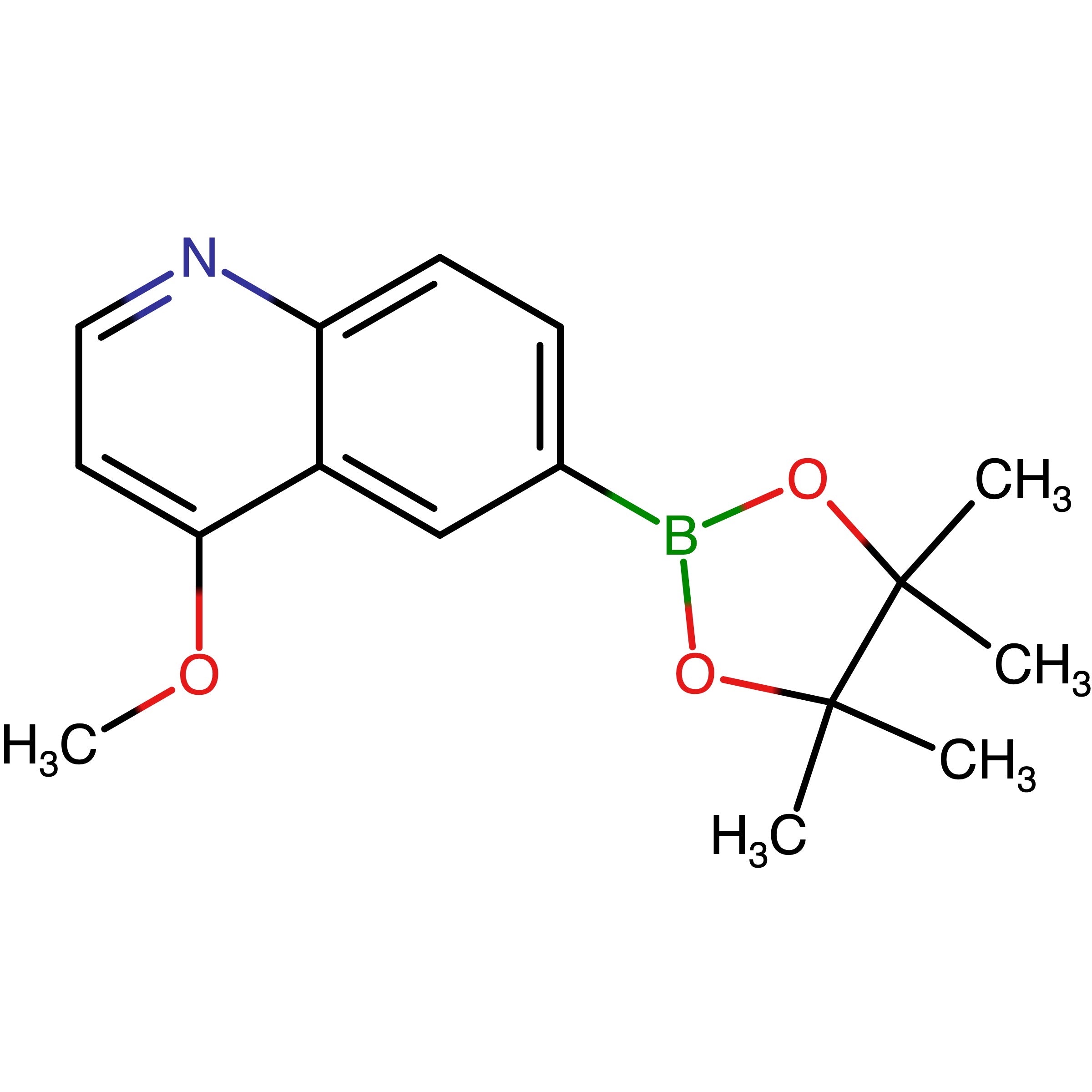 CAS RN 1210048-04-6 | 4-Methoxy-6-(4,4,5,5-tetramethyl-1,3,2-dioxaborolan-2-yl)quinoline