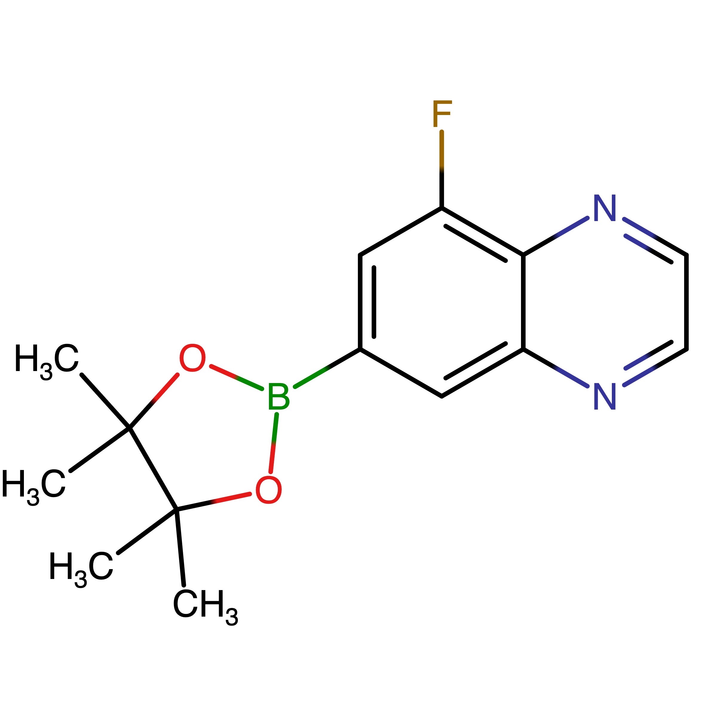 CAS RN 1210048-06-8 | 5-Fluoro-7-(4,4,5,5-tetramethyl-1,3,2-dioxaborolan-2-yl)quinoxaline