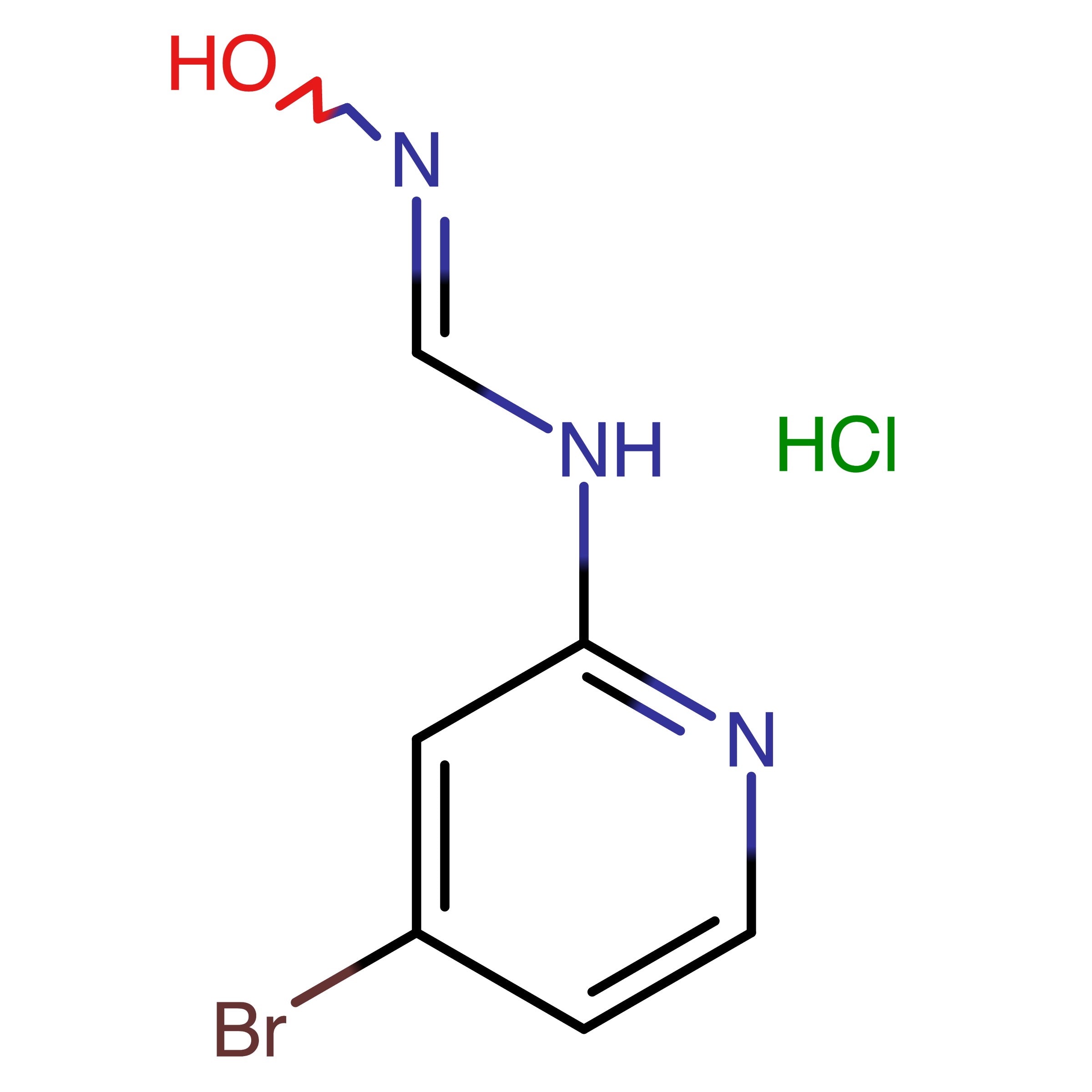 CAS RN 1210048-17-1 | N-(4-Bromopyridin-2-yl)-N'-hydroxyimidoformamide hydrochloride