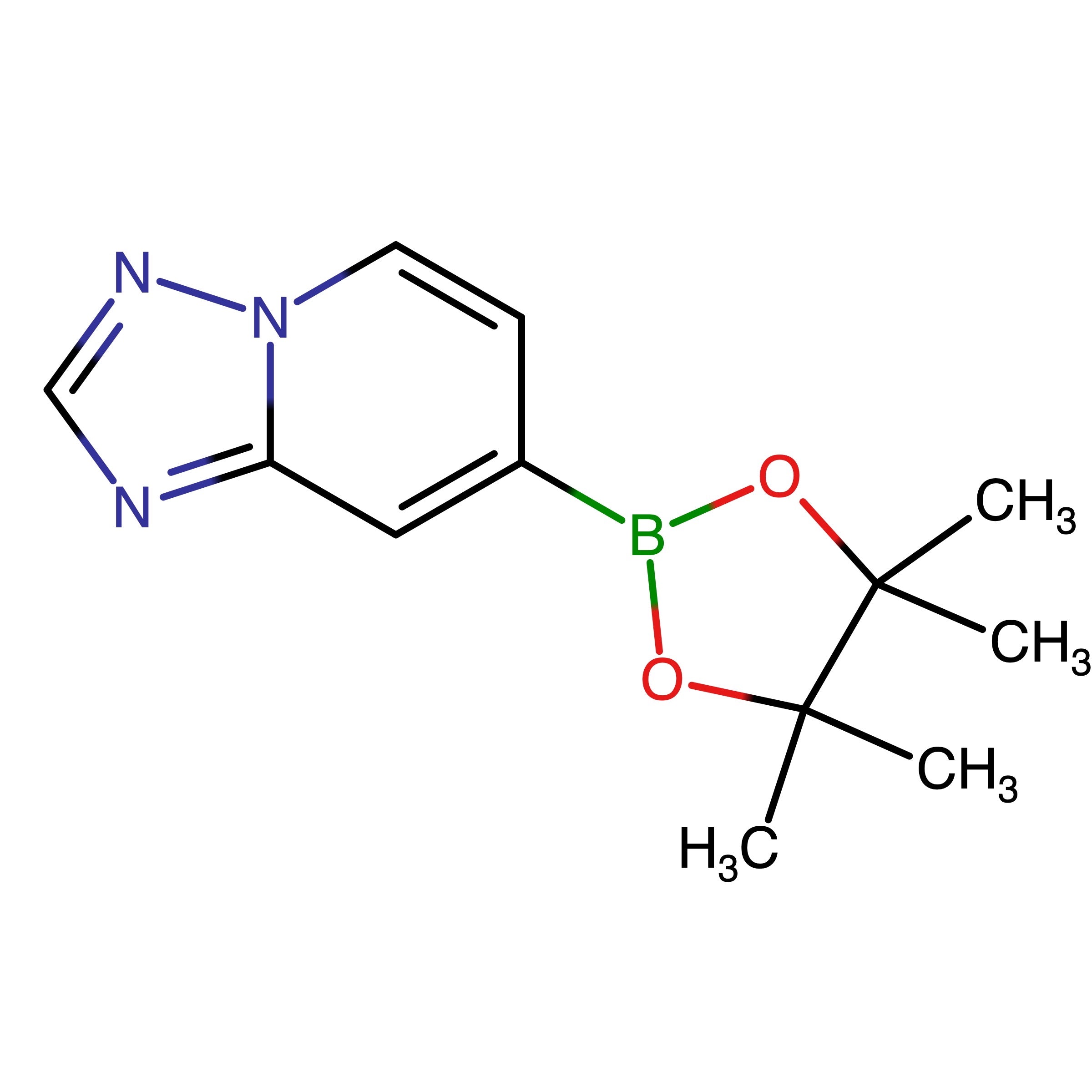 CAS RN 1210048-18-2 | 7-(4,4,5,5-Tetramethyl-1,3,2-dioxaborolan-2-yl)-[1,2,4]triazolo[1,5-a]pyridine | MFCD13181995