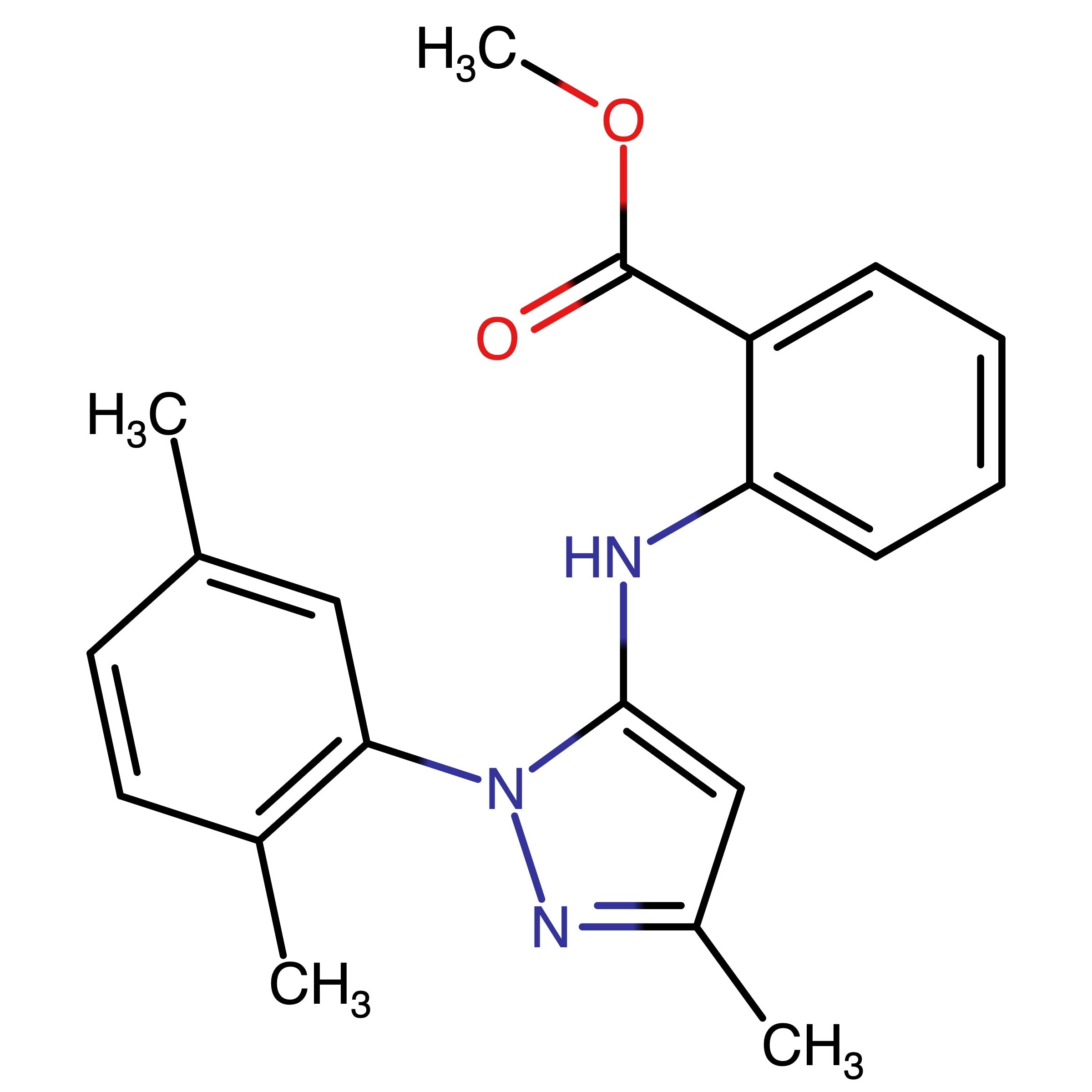 CAS RN 1210048-37-5 | Methyl 2-((1-(2,5-dimethylphenyl)-3-methyl-1H-pyrazol-5-yl)amino)benzoate