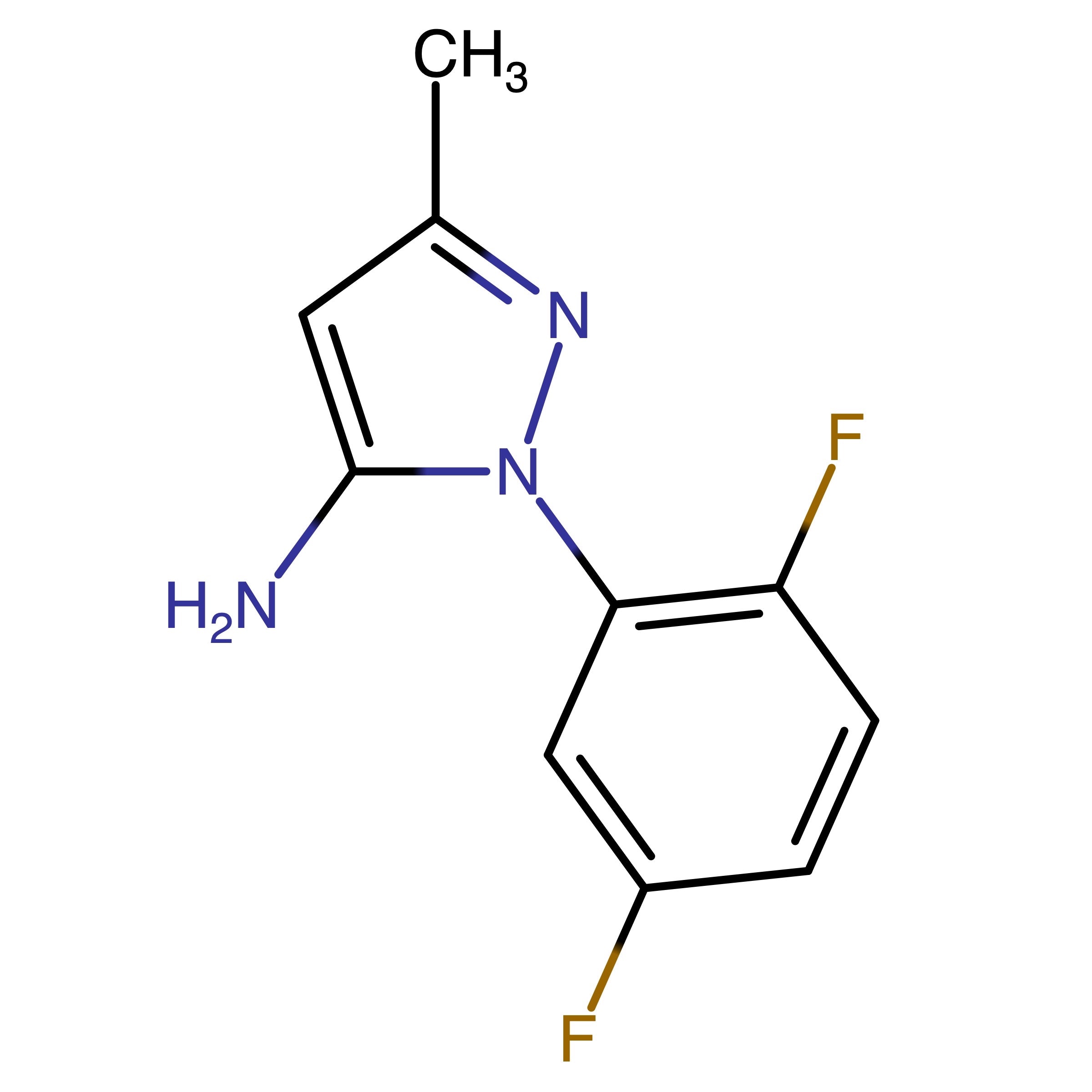 CAS RN 1210048-48-8 | 1-(2,5-Difluorophenyl)-3-methyl-1H-pyrazol-5-amine | MFCD24643422