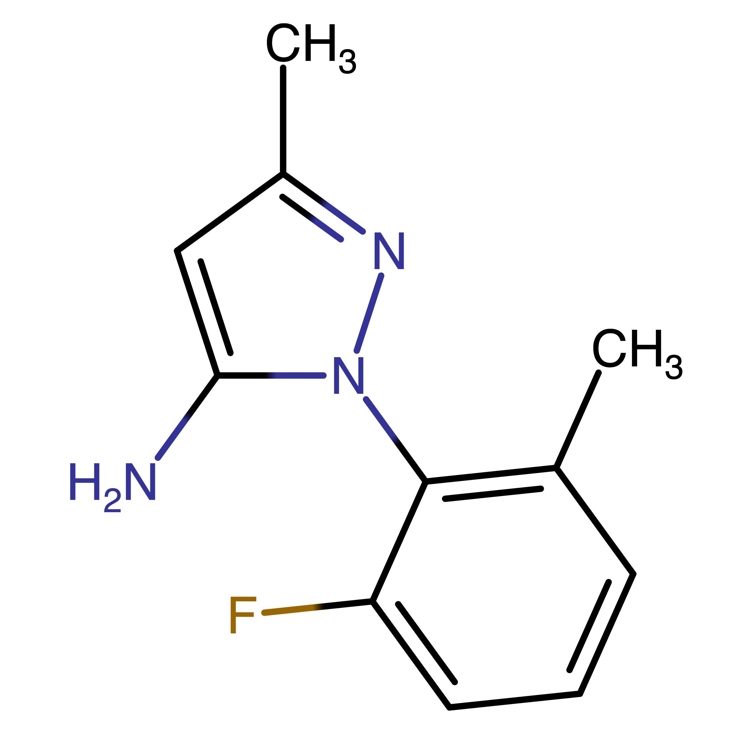 CAS RN 1210048-57-9 | 1-(6-Fluoro-2-methylphenyl)-3-methyl-1H-pyrazol-5-amine