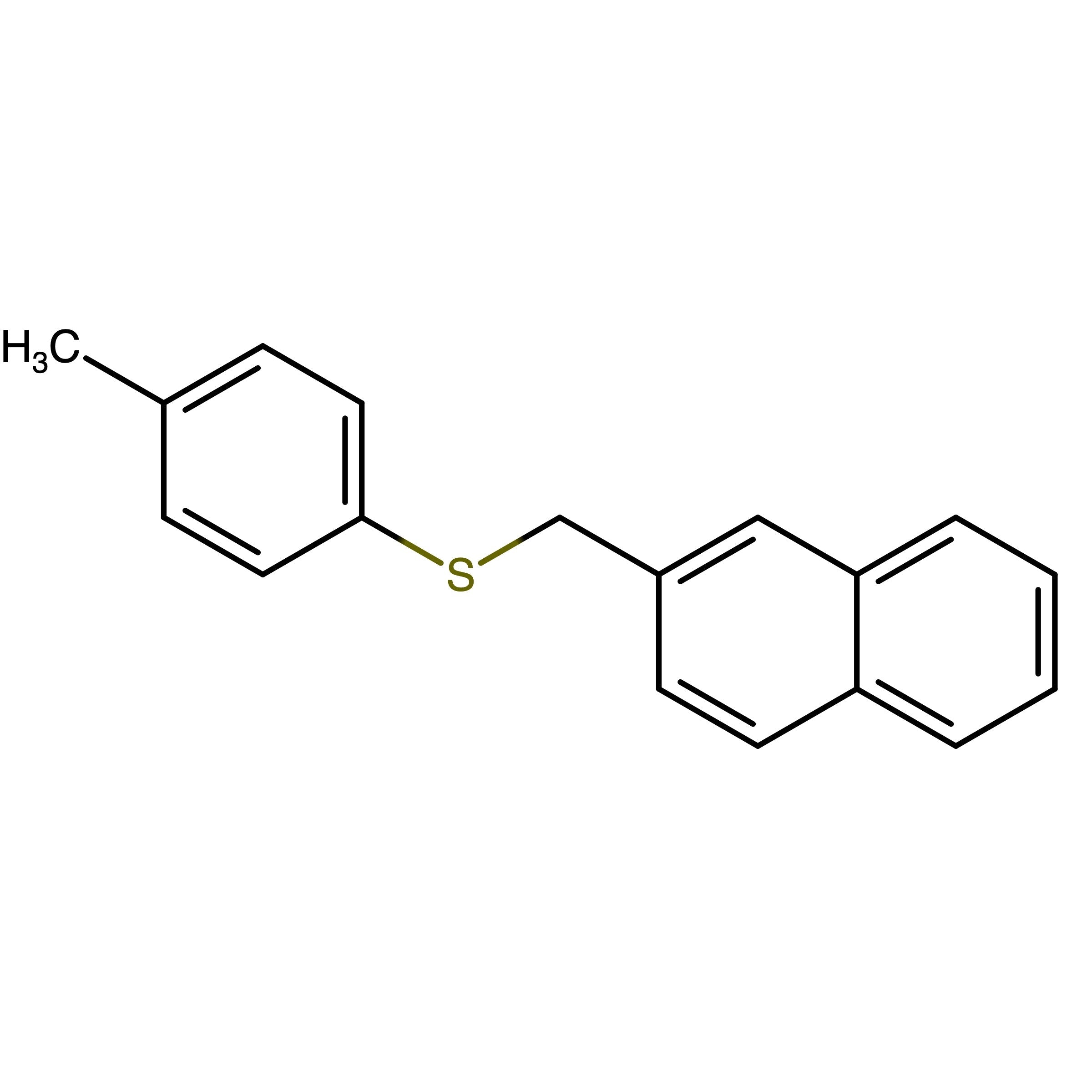 CAS RN 1210451-81-2 | (Naphthalen-2-ylmethyl)(p-tolyl)sulfane
