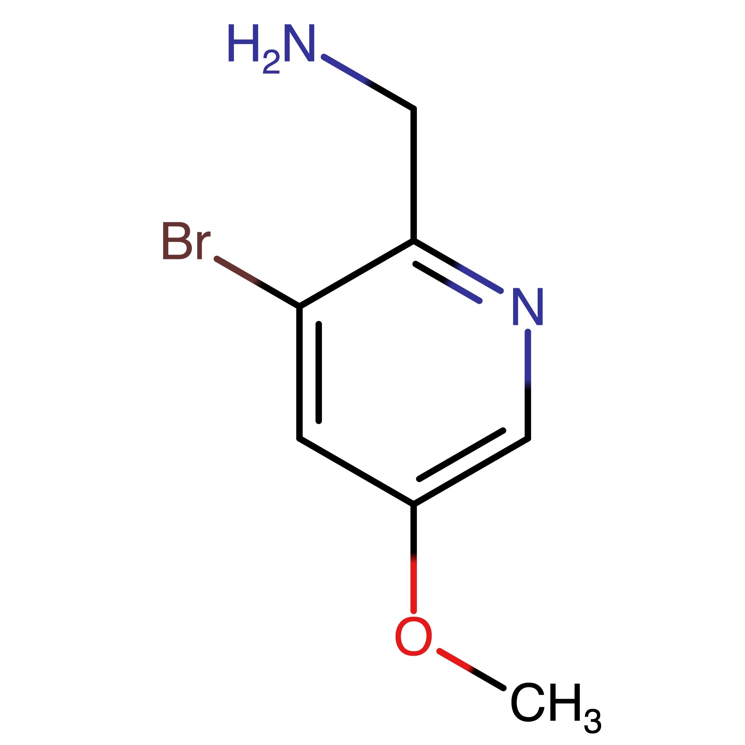 CAS RN 1211516-90-3 | (3-Bromo-5-methoxypyridin-2-yl)methanamine