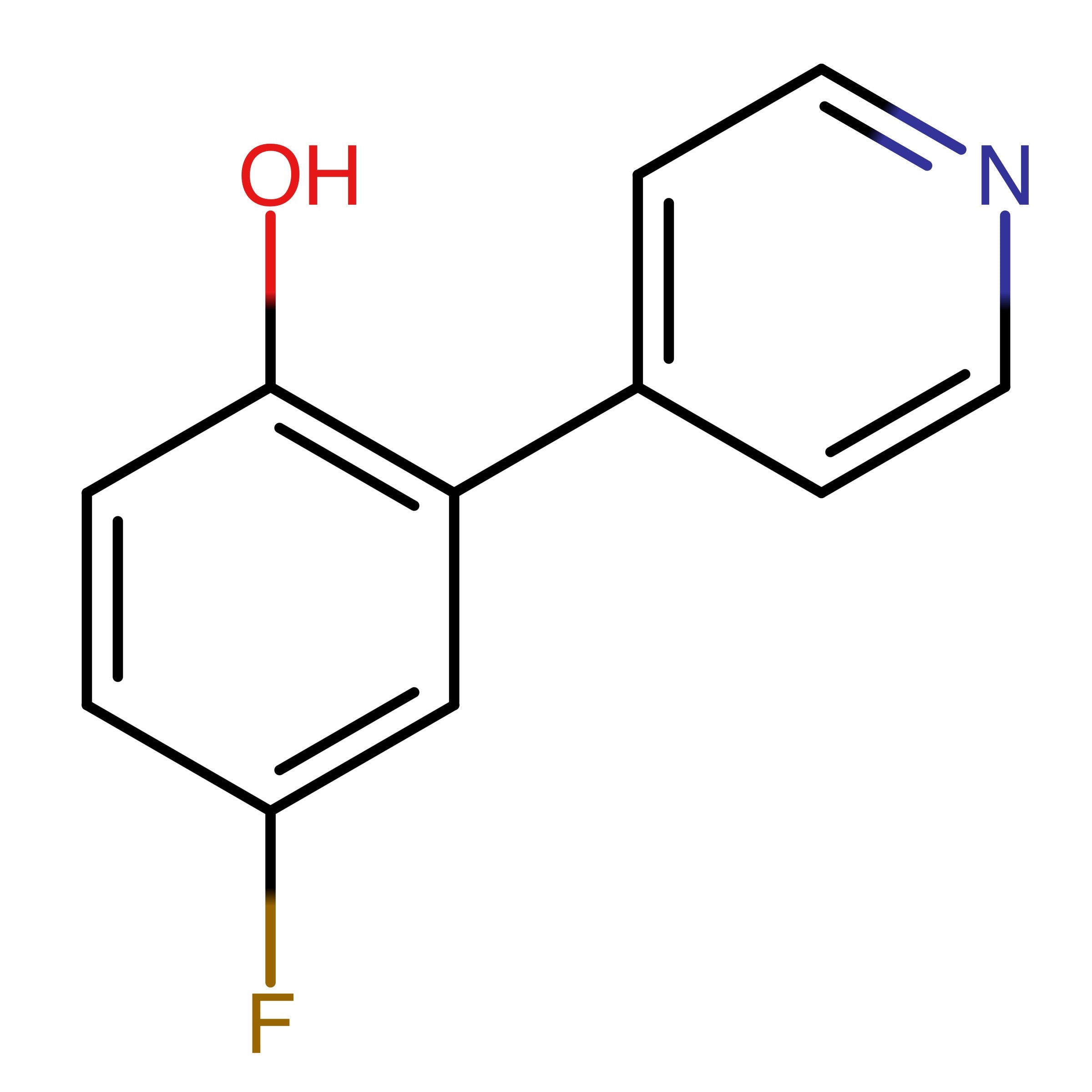 CAS RN 1214338-37-0 | 4-Fluoro-2-(pyridin-4-yl)phenol | MFCD15475678