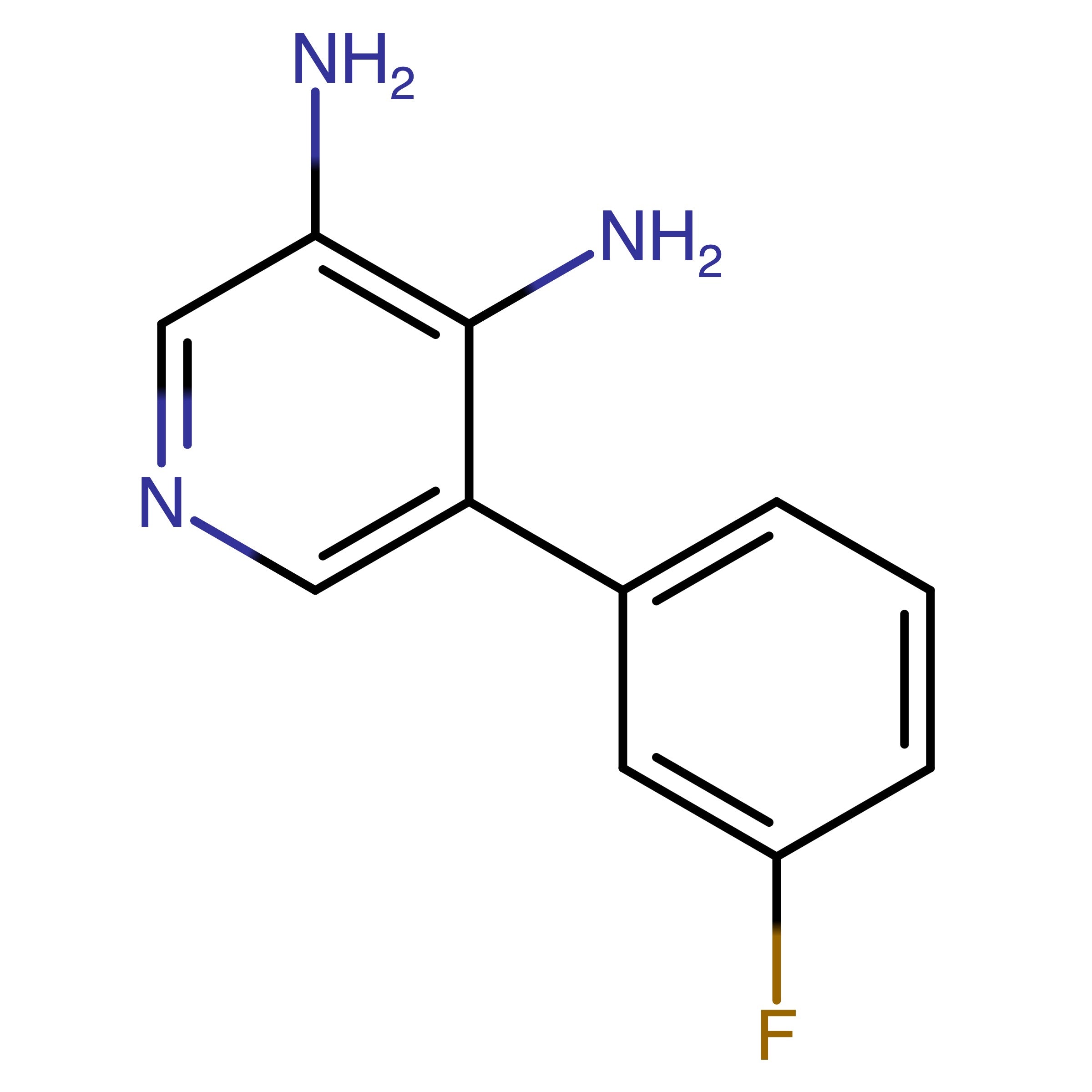 CAS RN 1214358-61-8 | Name: 5-(3-Fluorophenyl)pyridine-3,4-diamine | MDL: MFCD14698997