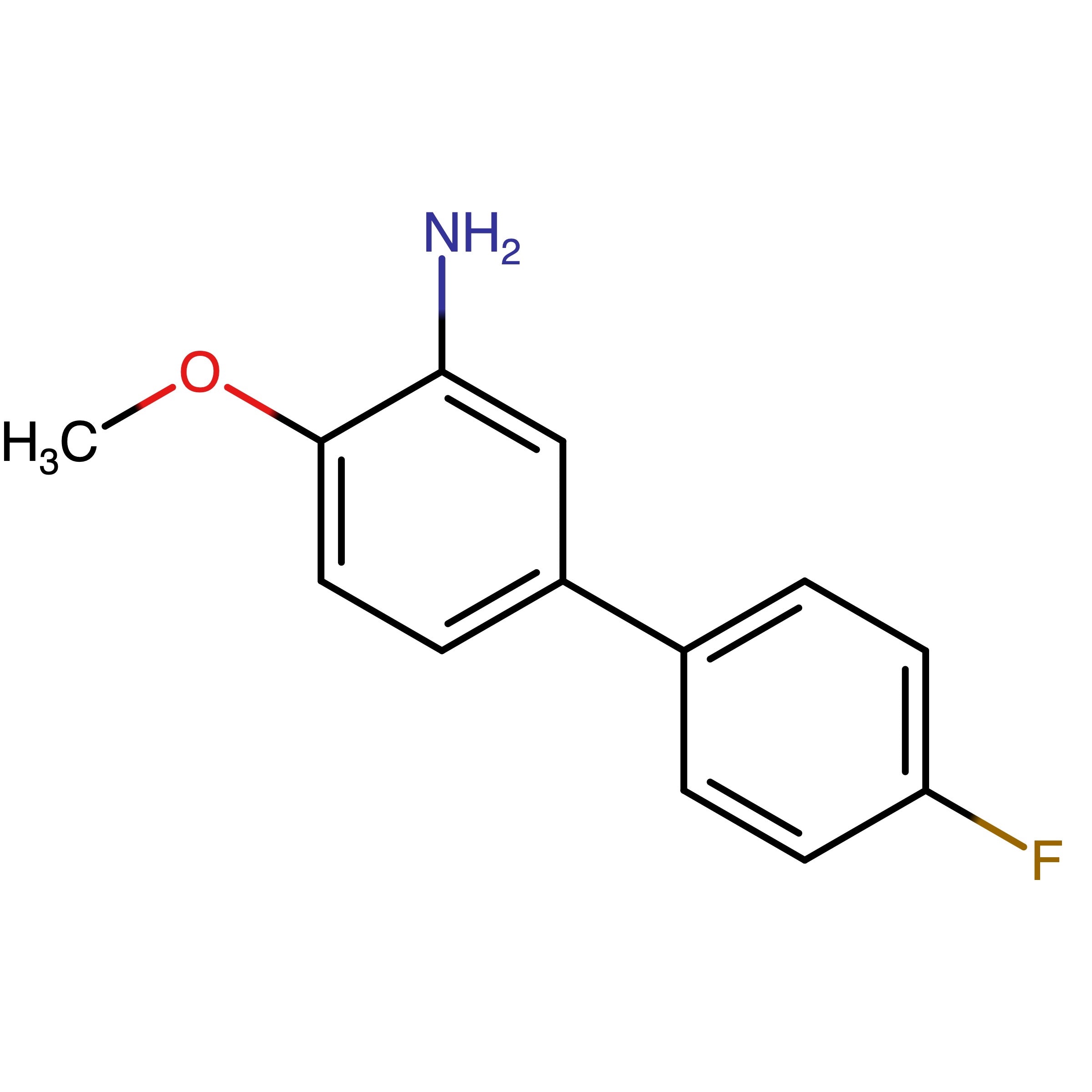 CAS RN 1214367-37-9 | 5-(4-Fluorophenyl)-2-methoxyaniline | MFCD14686291