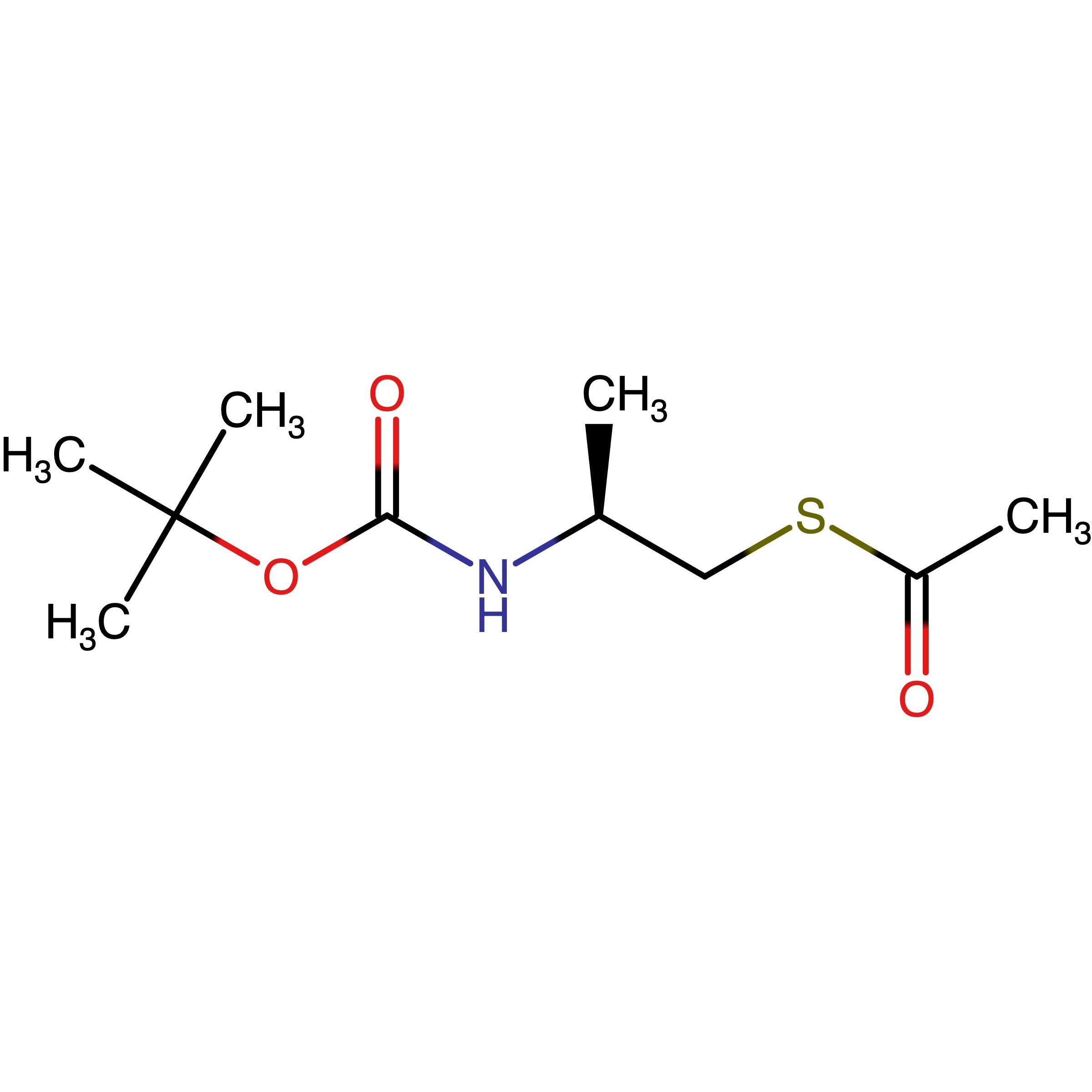 CAS RN 121920-47-6 | (S)-S-(2-((tert-Butoxycarbonyl)amino)propyl) ethanethioate