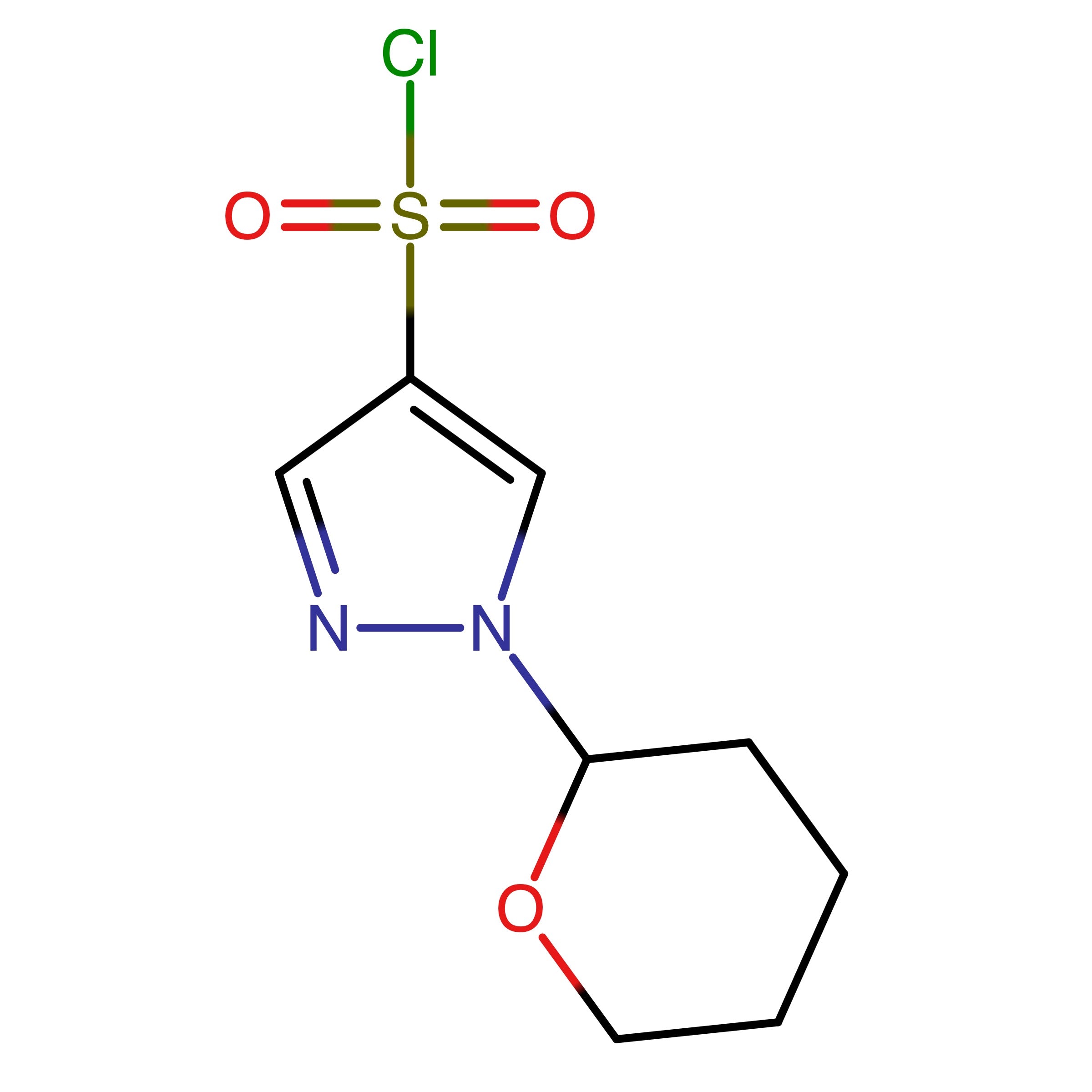 CAS RN 1220221-31-7 | 1_(Tetrahydro_2H_pyran_2_yl)_1H_pyrazole_4_sulfonyl chloride