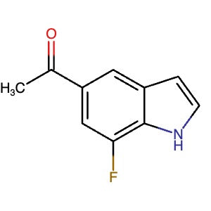1221684-43-0 | 1-(7-Fluoro-1H-indol-5-yl)ethan-1-one
