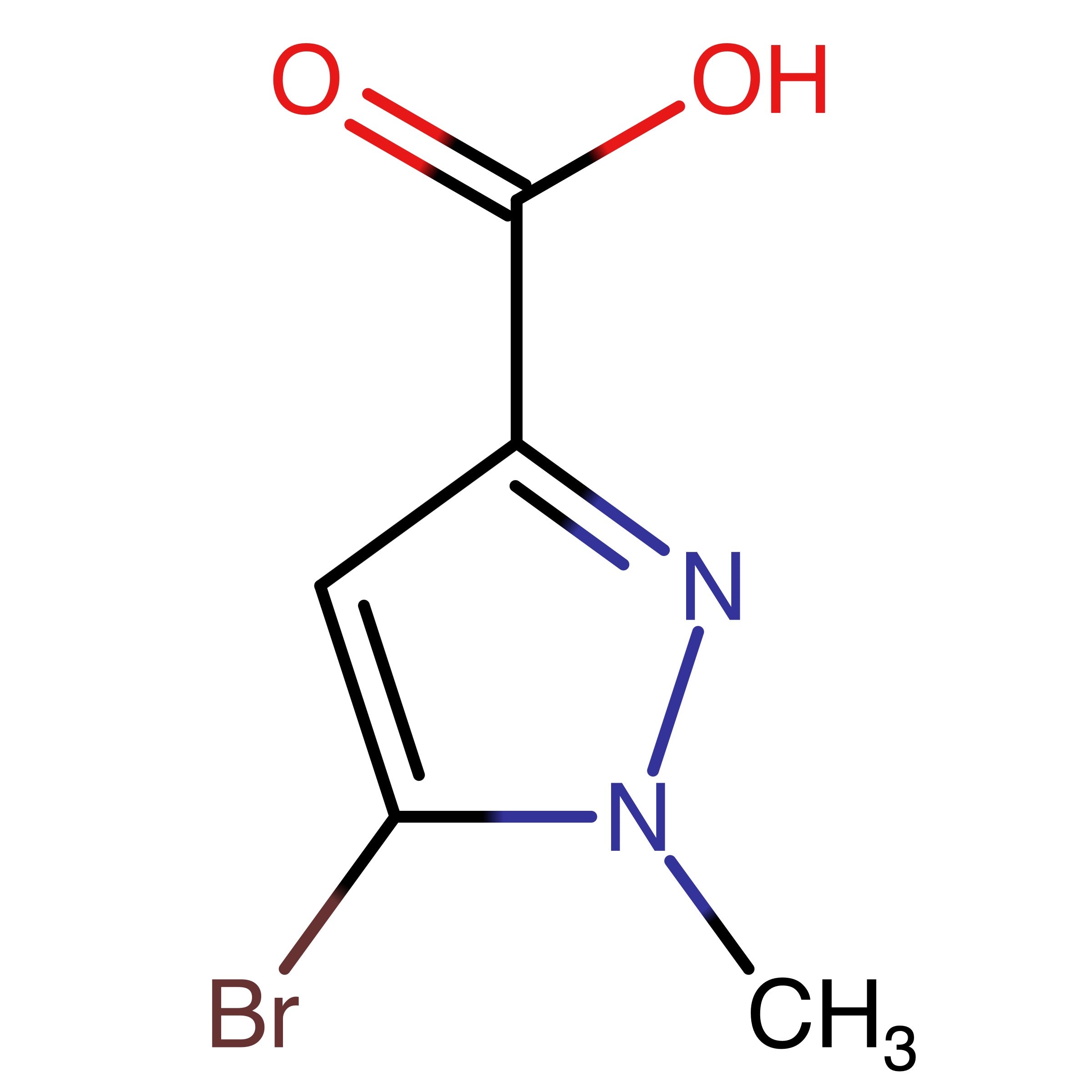 CAS RN 1222174-93-7 | 5-Bromo-1-methyl-1H-pyrazole-3-carboxylic acid | MFCD22370661