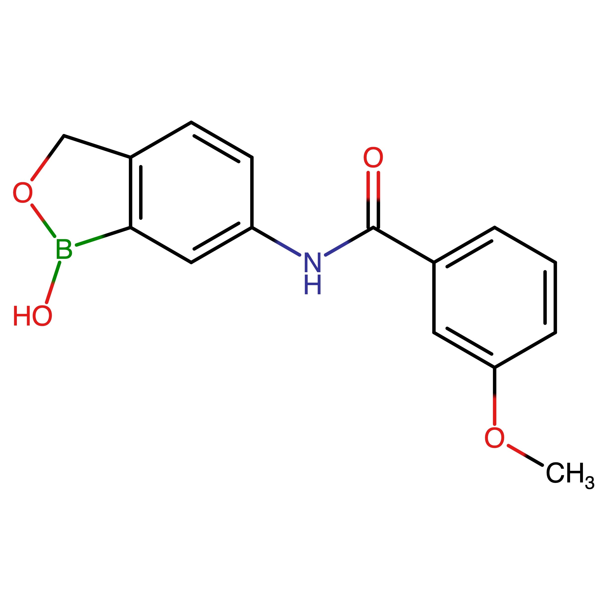 CAS RN 1222509-33-2 | N-(1-Hydroxy-1,3-dihydrobenzo[c][1,2]oxaborol-6-yl)-3-methoxybenzamide