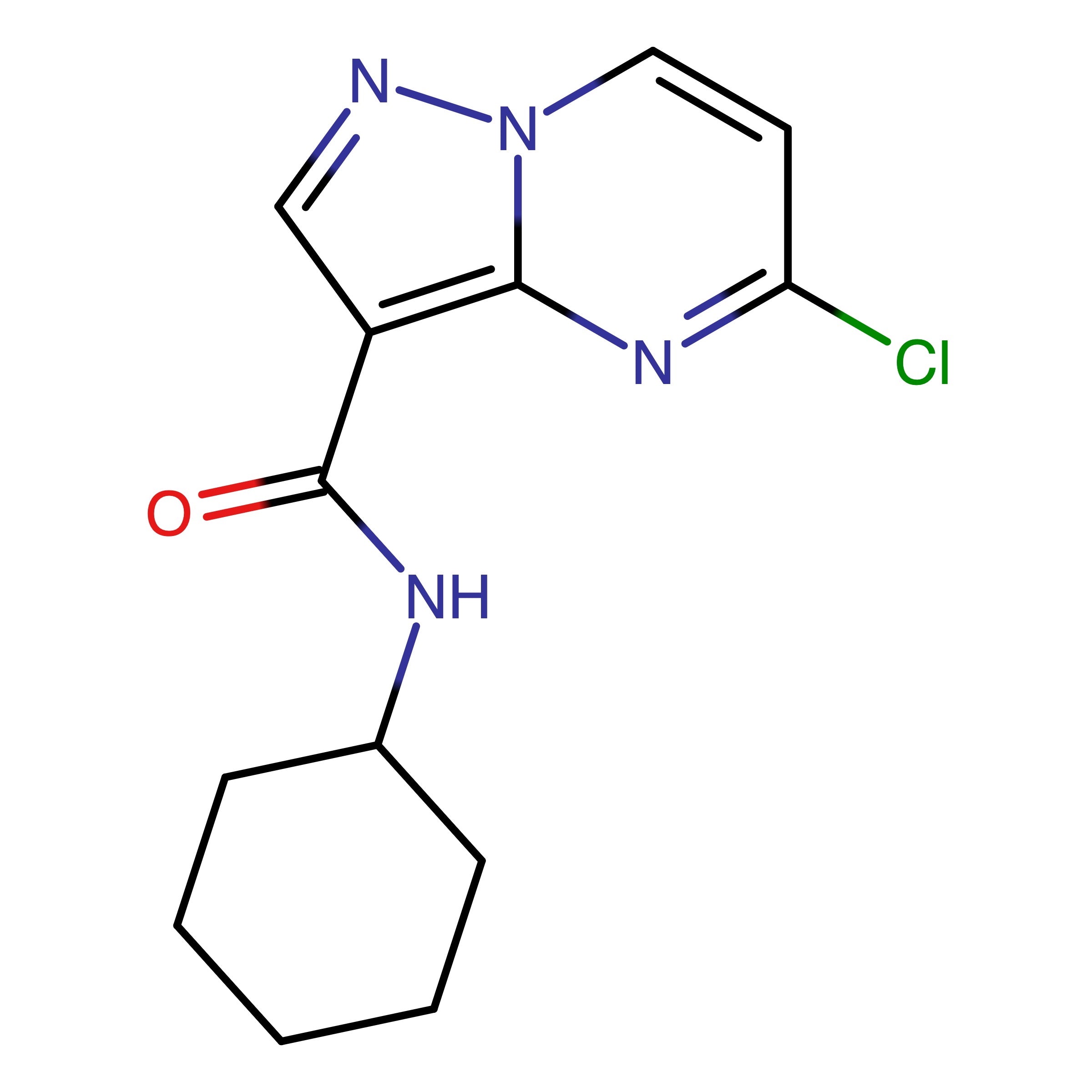 CAS RN 1224944-48-2 | 5-Chloro-N-cyclohexylpyrazolo[1,5-a]pyrimidine-3-carboxamide