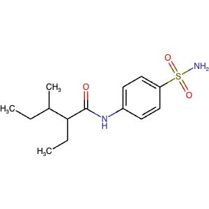 1226907-68-1 | 2-Ethyl-3-methyl-N-(4-sulfamoylphenyl)pentanamide - Hoffman Fine Chemicals