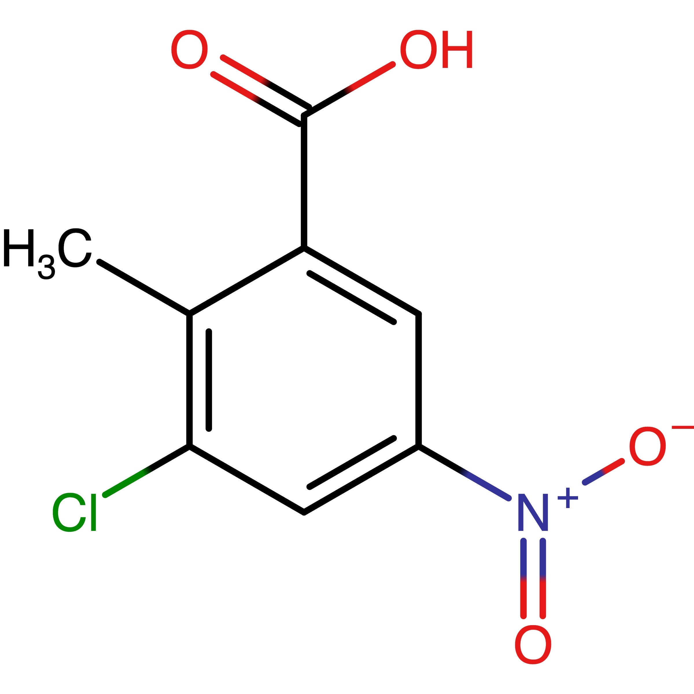 CAS RN 1227268-71-4 | 3-Chloro-2-methyl-5-nitrobenzoic acid | MFCD16875924