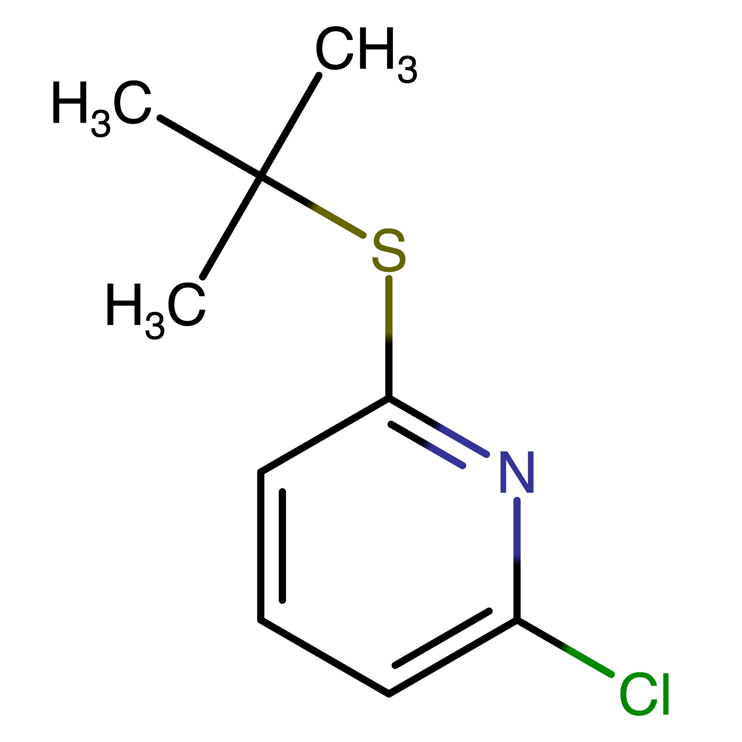 CAS RN 122733-89-5 | 2-(tert-Butylsulfanyl)-6-chloropyridine | MFCD18368387