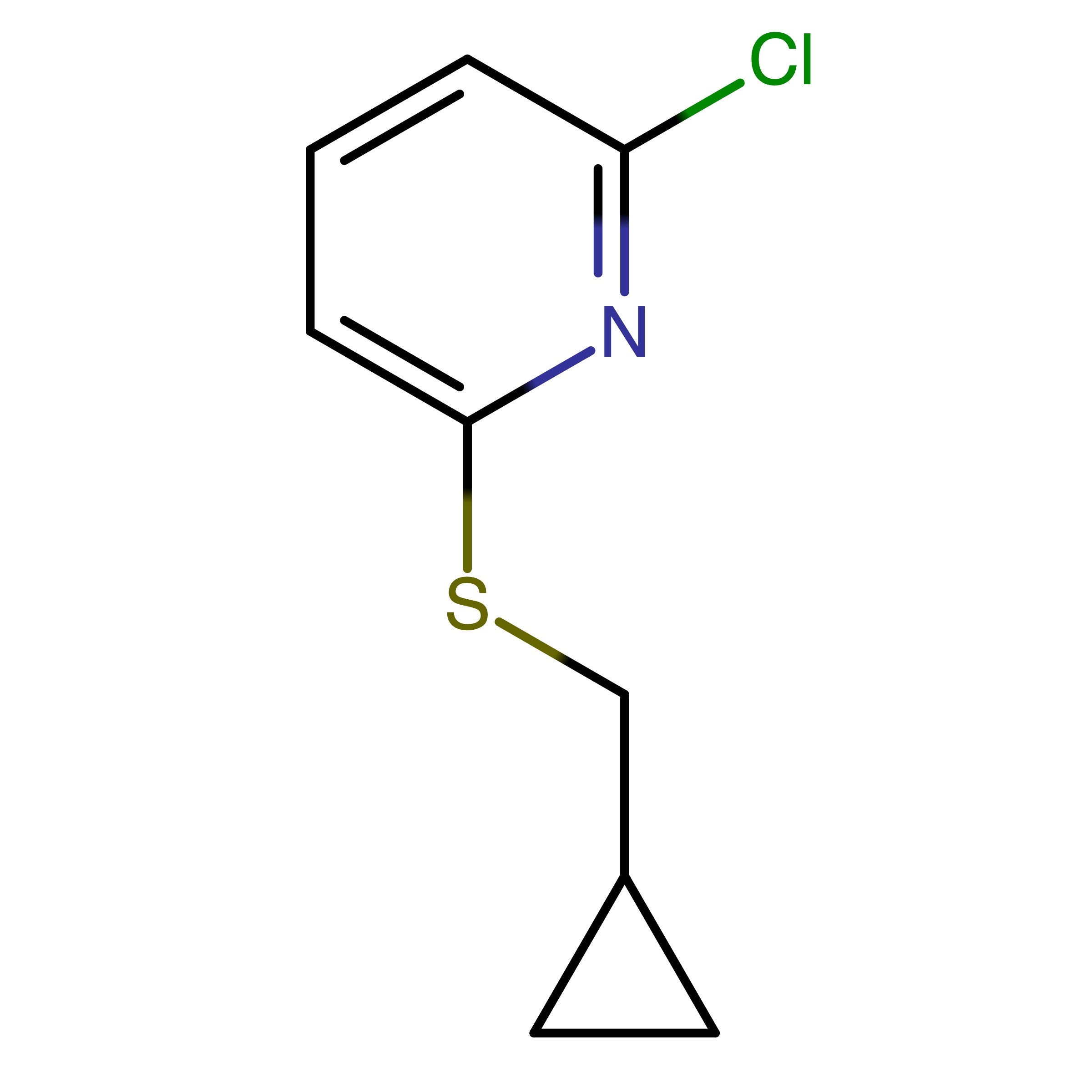 CAS RN 122733-96-4 | 2-Chloro-6-(cyclopropylmethylsulfanyl)pyridine