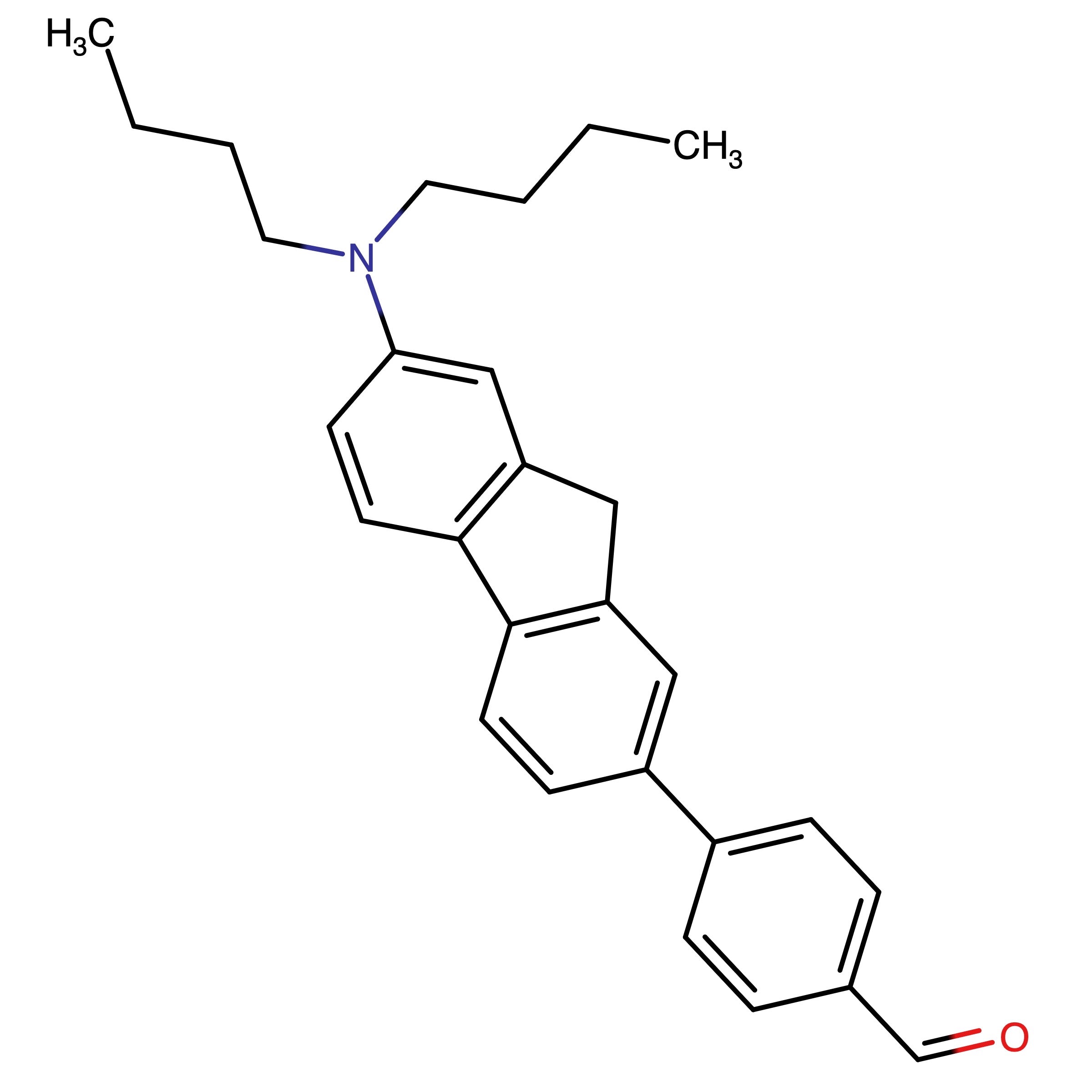 CAS RN 1227420-95-2 | 4-(7-Dibutylamino-9H-fluoren-2-yl)-benzaldehyde