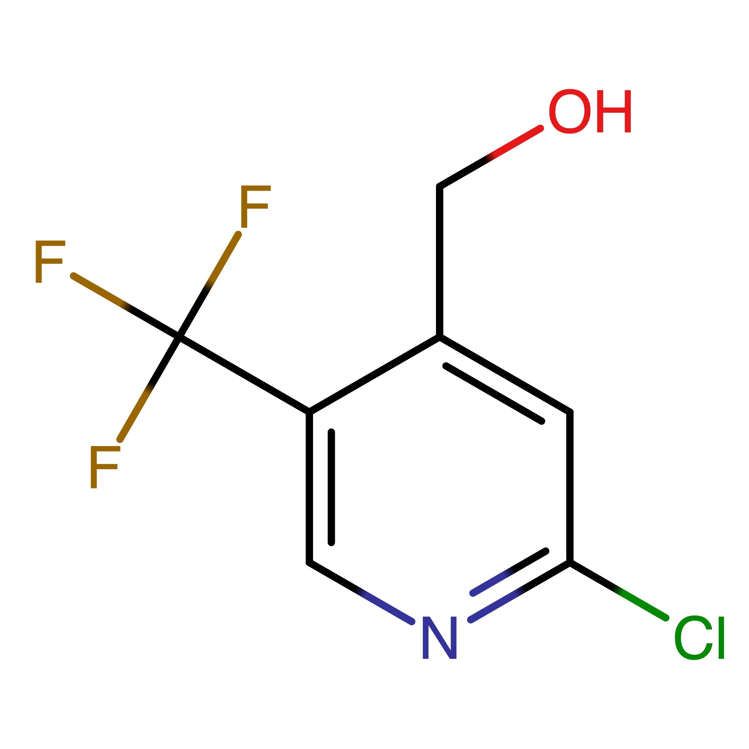 CAS RN 1227585-35-4 | (2-Chloro-5-(trifluoromethyl)pyridin-4-yl)methanol | MFCD16607489