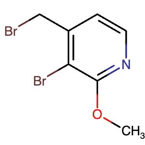 1227585-66-1 | 3-Bromo-4-(bromomethyl)-2-methoxypyridine - Hoffman Fine Chemicals