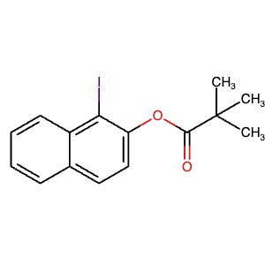 1229434-36-9 | 1-Iodonaphthalen-2-yl pivalate - Hoffman Fine Chemicals