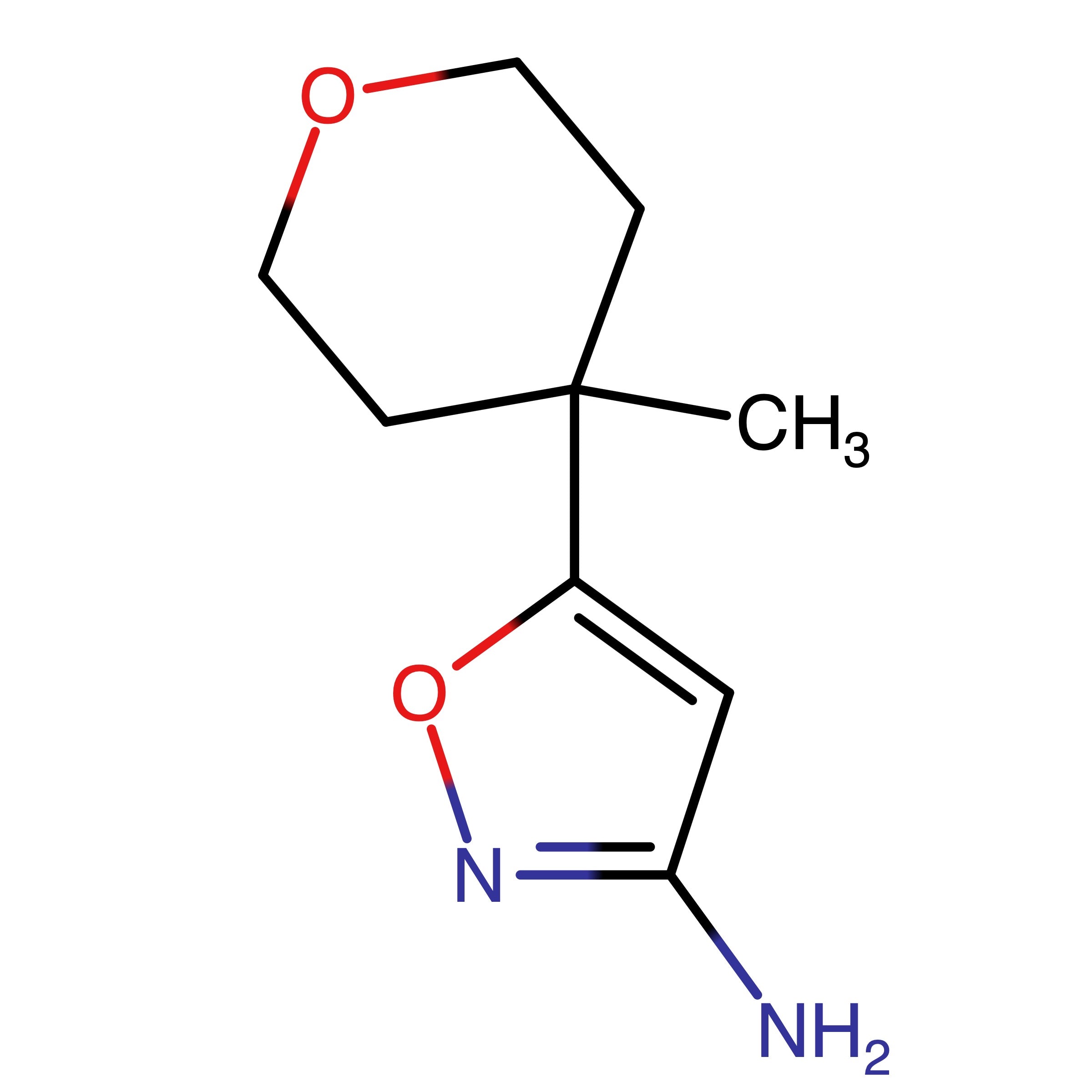 CAS RN 1229454-62-9 | 5-(4-Methyloxan-4-yl)-1,2-oxazol-3-amine 