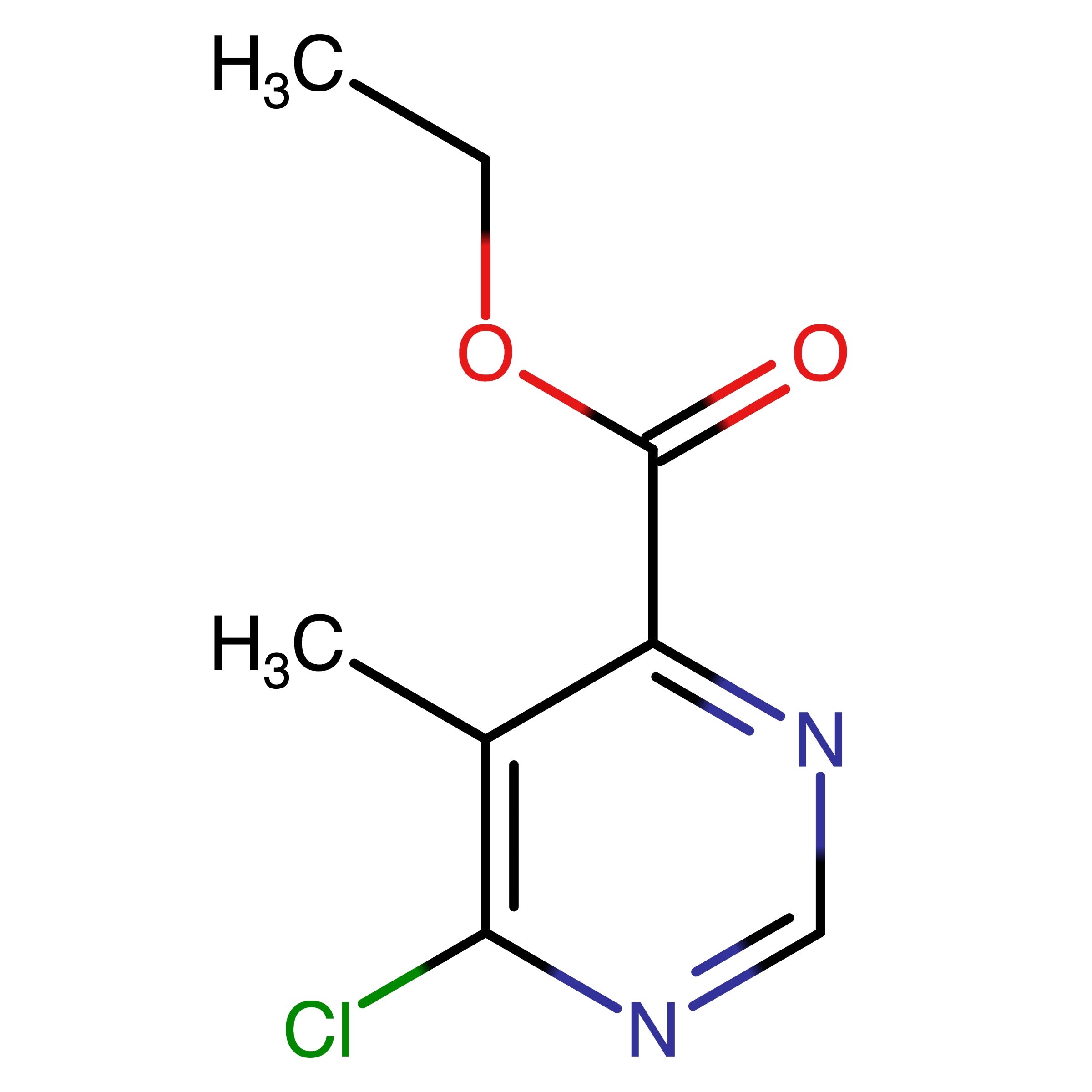 CAS RN 1232059-52-7 | Ethyl 6-chloro-5-methylpyrimidine-4-carboxylate | MFCD17215889