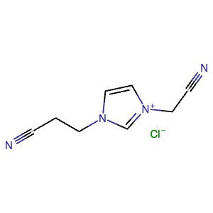 1233686-46-8 | 1-(2-Carbonitrilethyl)-3-(carbonitrilmethyl)-1H-imidazol-3-ium chloride