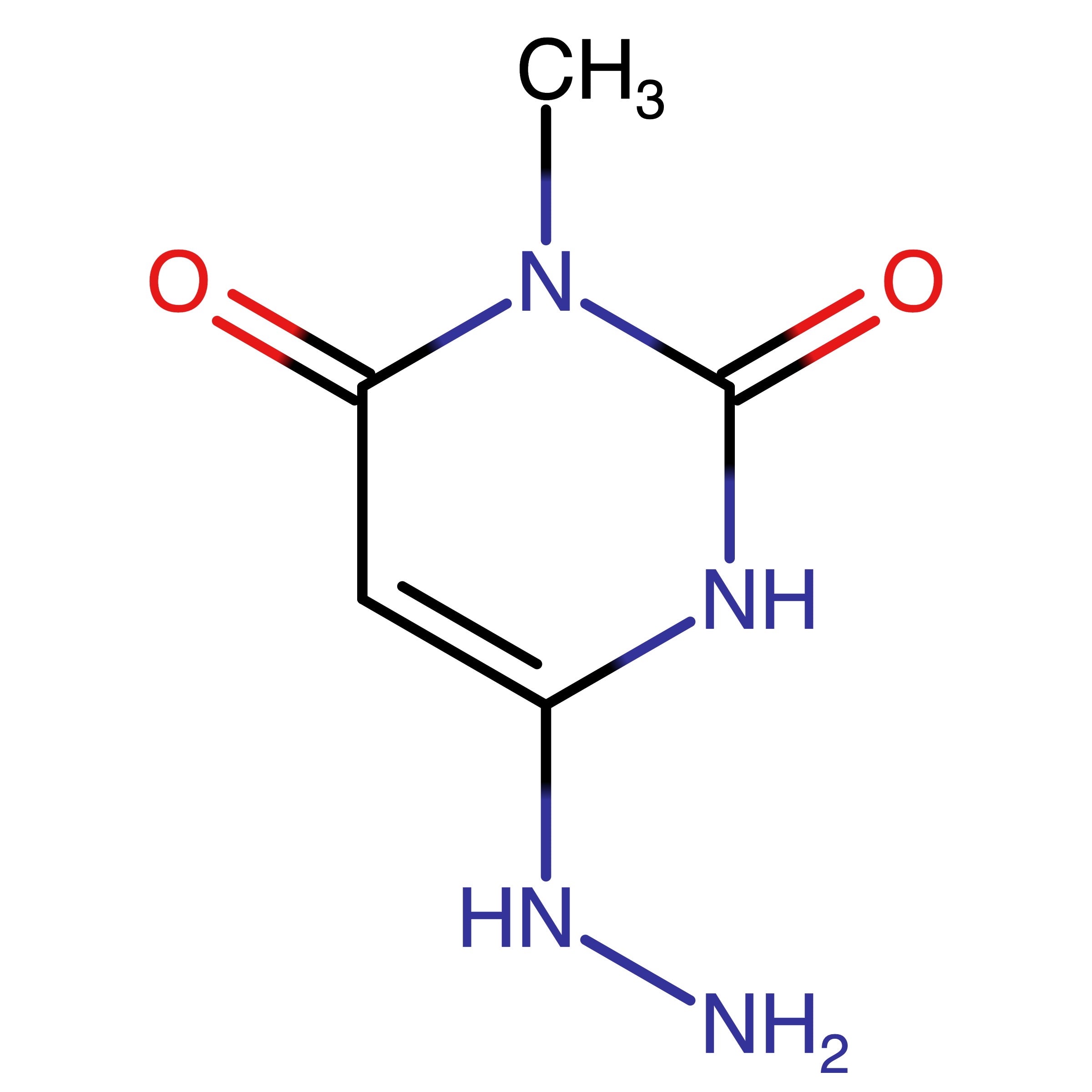CAS RN 123506-41-2 | 6-Hydrazinyl-3-methylpyrimidine-2,4(1H,3H)-dione