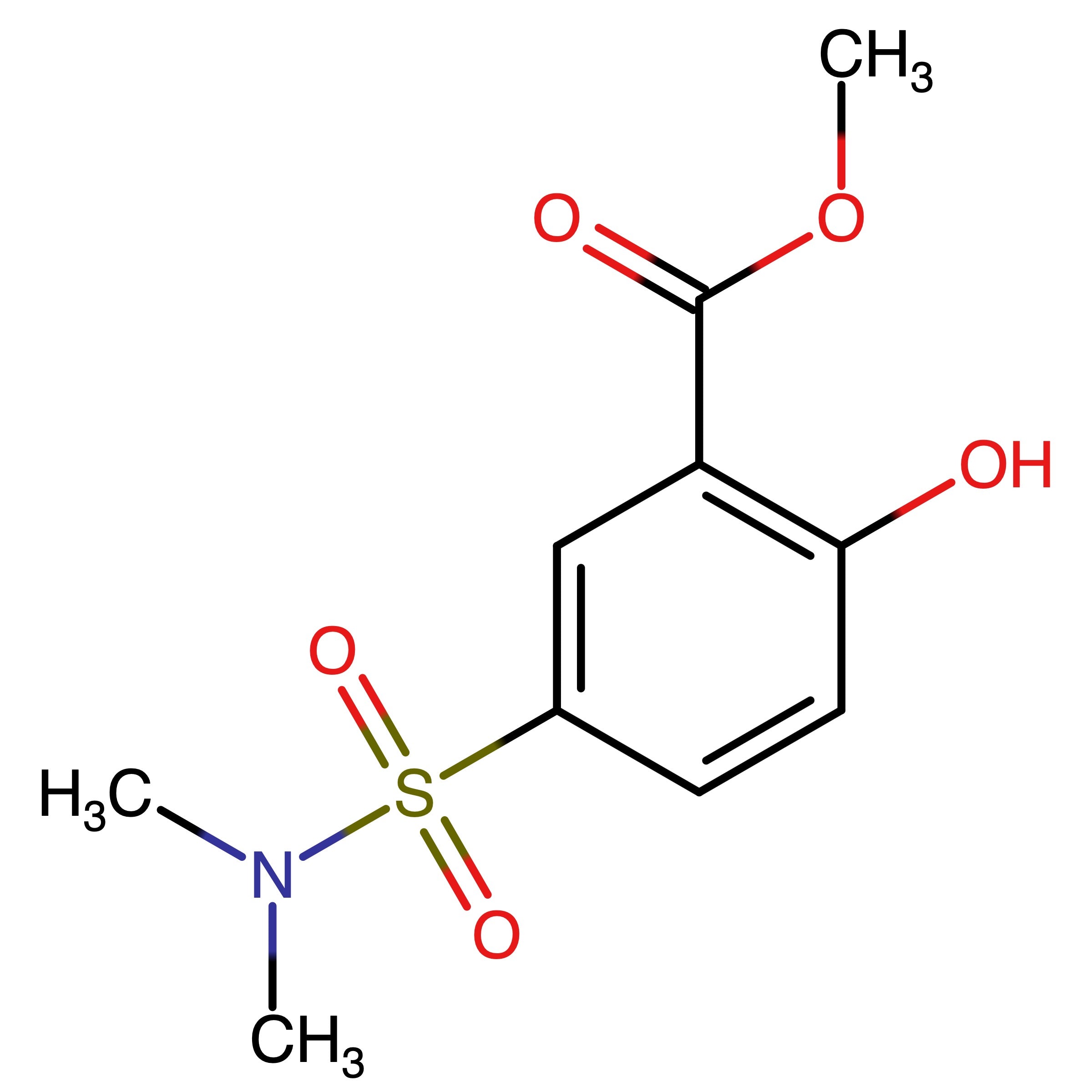 CAS RN 123531-88-4 | Methyl 5-(N,N-dimethylsulfamoyl)-2-hydroxybenzoate