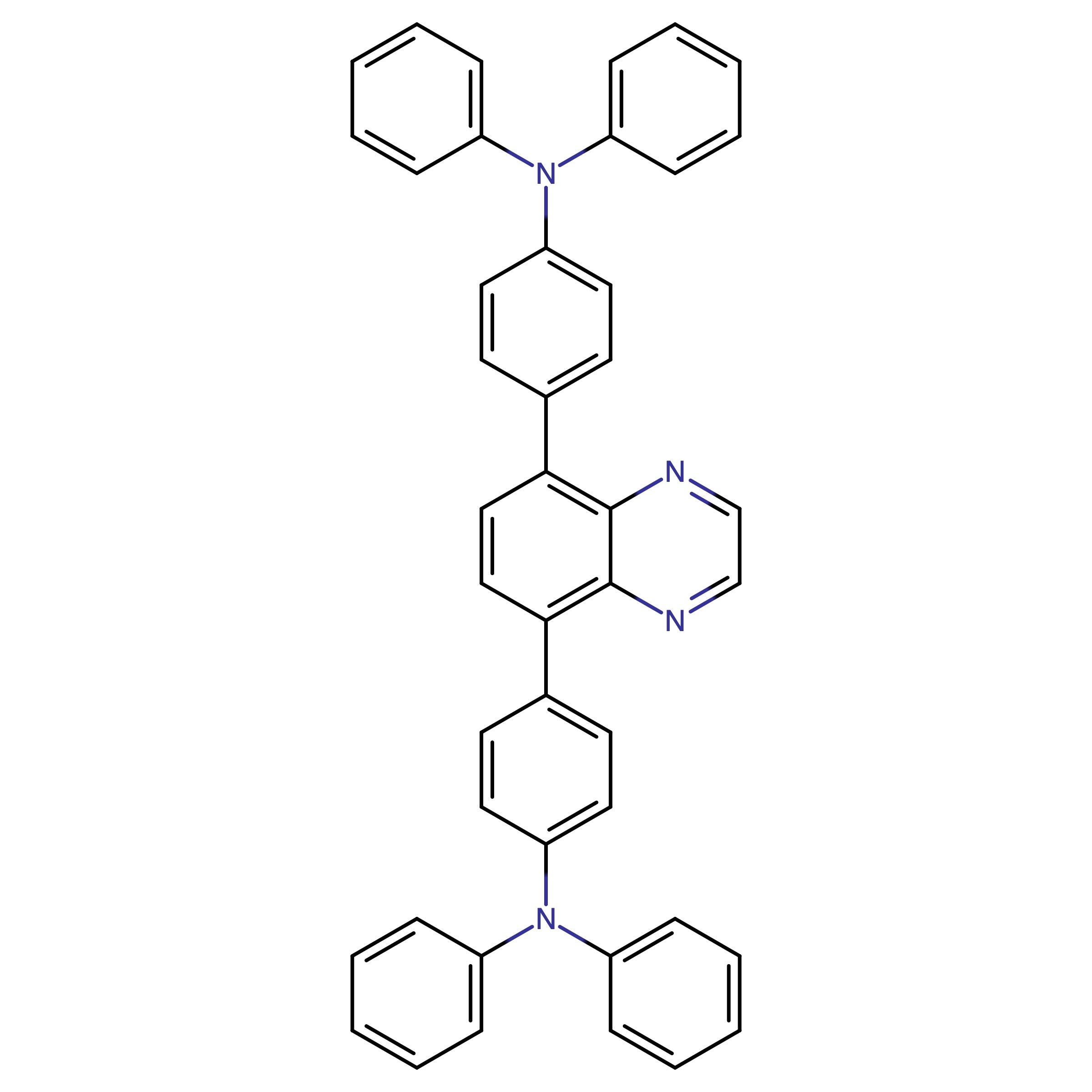 CAS RN 1236771-88-2 | N,N-Diphenyl-4-[8-[4-(N-phenylanilino)phenyl]quinoxalin-5-yl]aniline