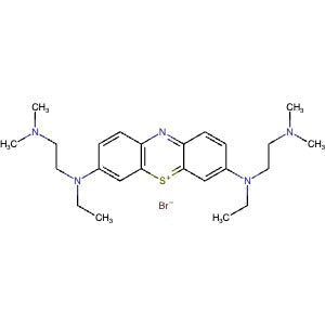 1241913-84-7 | 3,7-Bis((2-(dimethylamino)ethyl)(ethyl)amino)phenothiazin-5-ium bromide - Hoffman Fine Chemicals