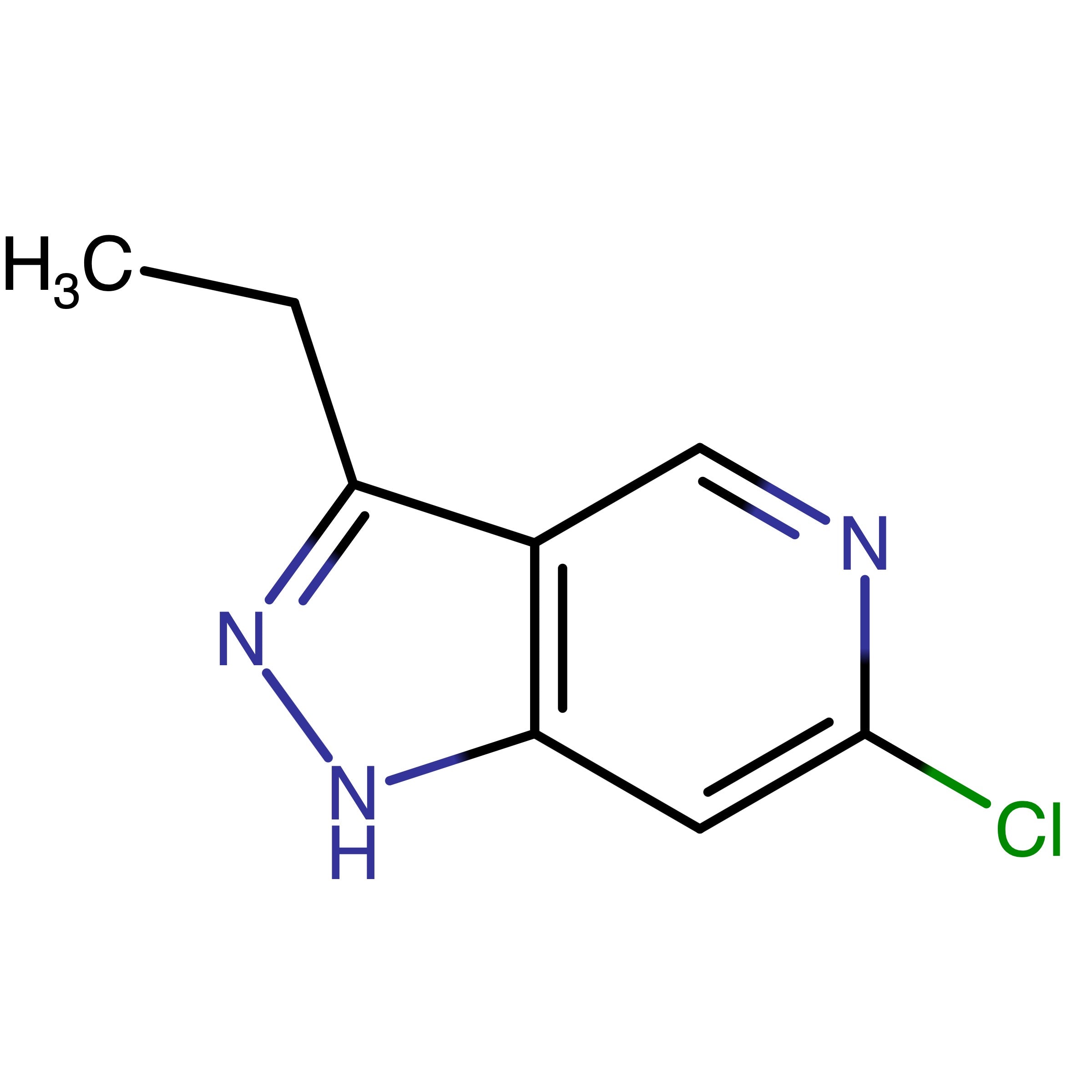 CAS RN 1242257-90-4 | 6-Chloro-3-ethyl-1H-pyrazolo[4,3-c]pyridine | MFCD22551355