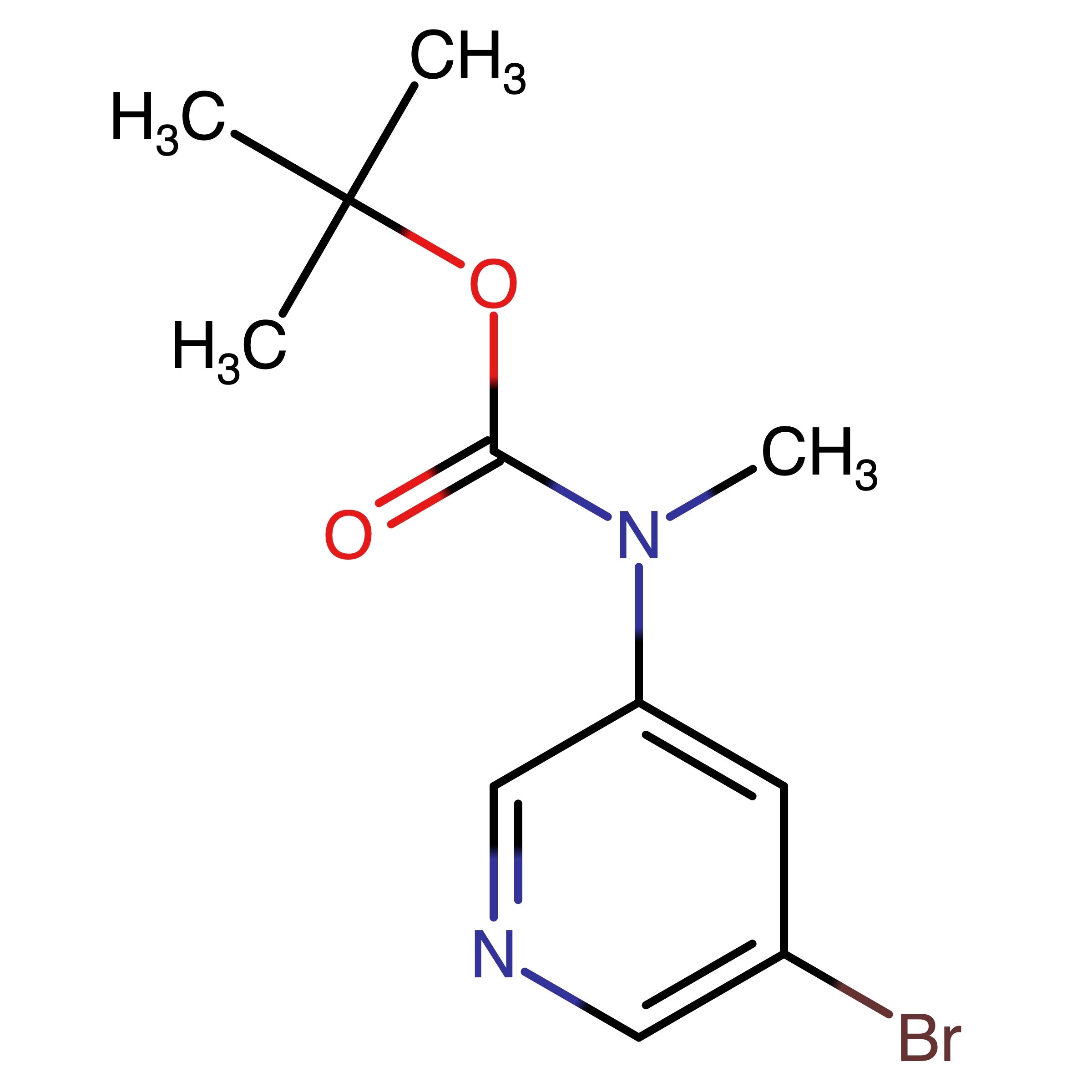 CAS RN 1243698-95-4 | (5-Bromo-pyridin-3-yl)-methyl-carbamic acid tert-butyl ester | MFCD19439738