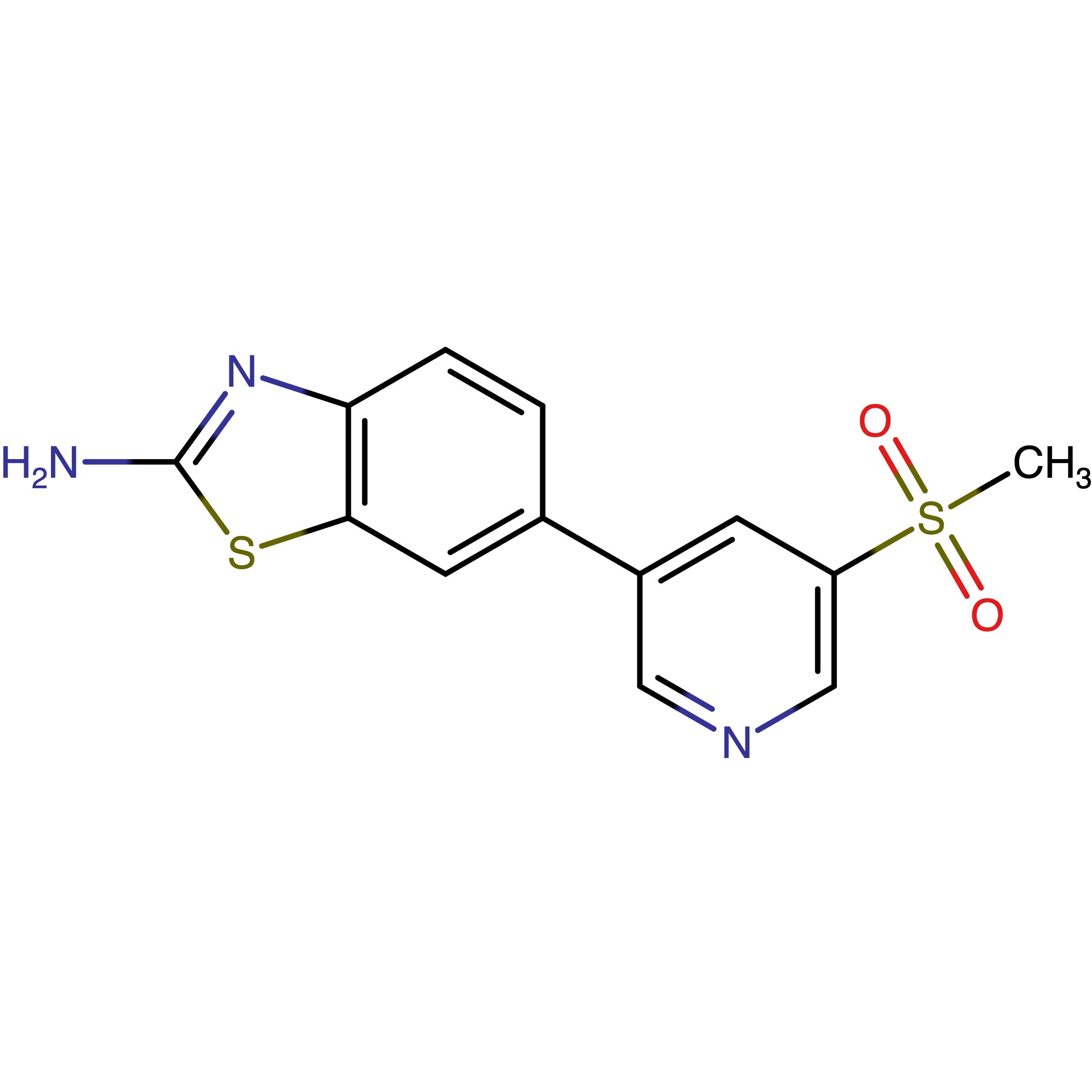 CAS RN 1244041-68-6 | 6-[5-(Methylsulfonyl)pyridin-3-yl]-1,3-benzothiazol-2-amine