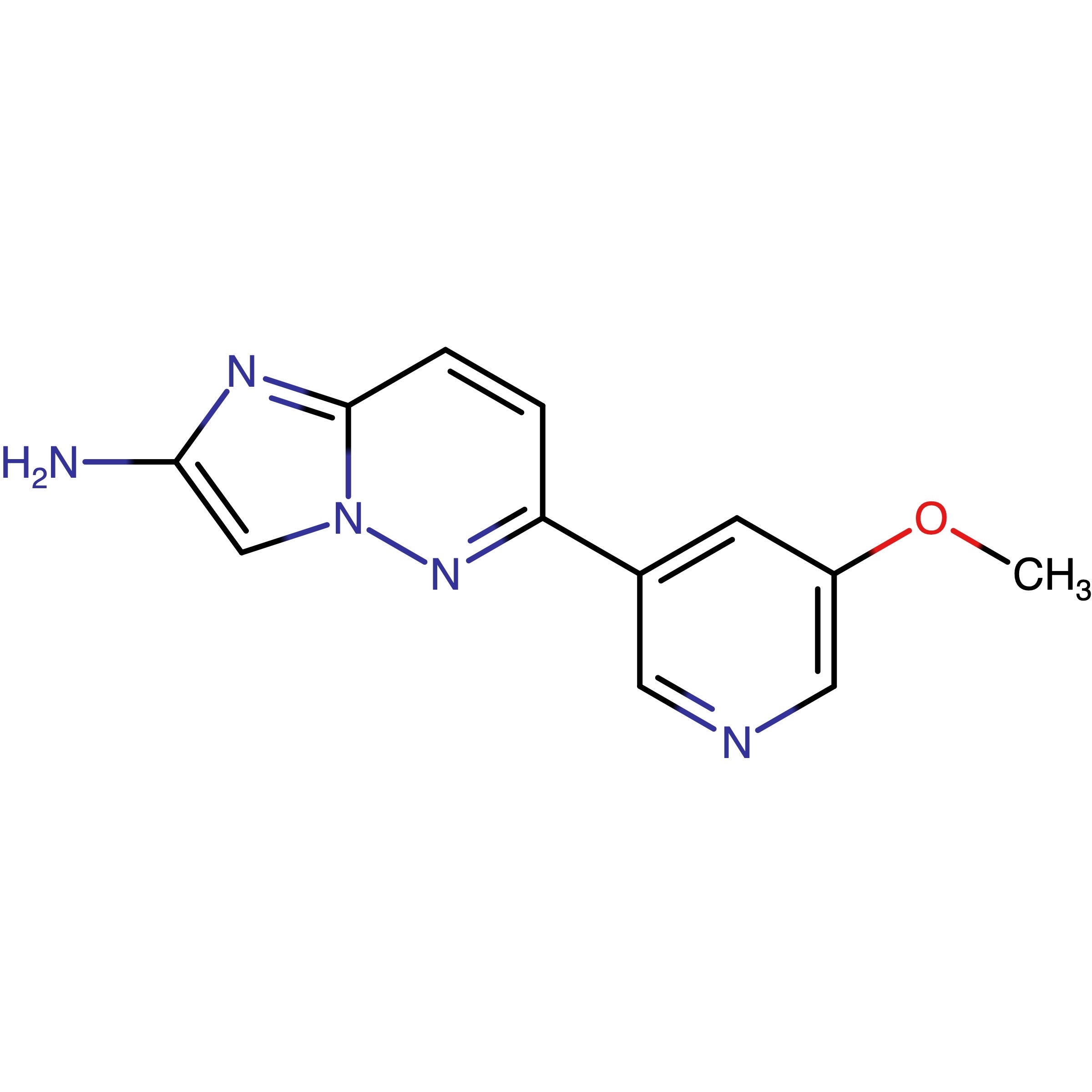 CAS RN 1244041-69-7 | 6-(5-Methoxypyridin-3-yl)imidazo[1,2-b]pyridazin-2-amine